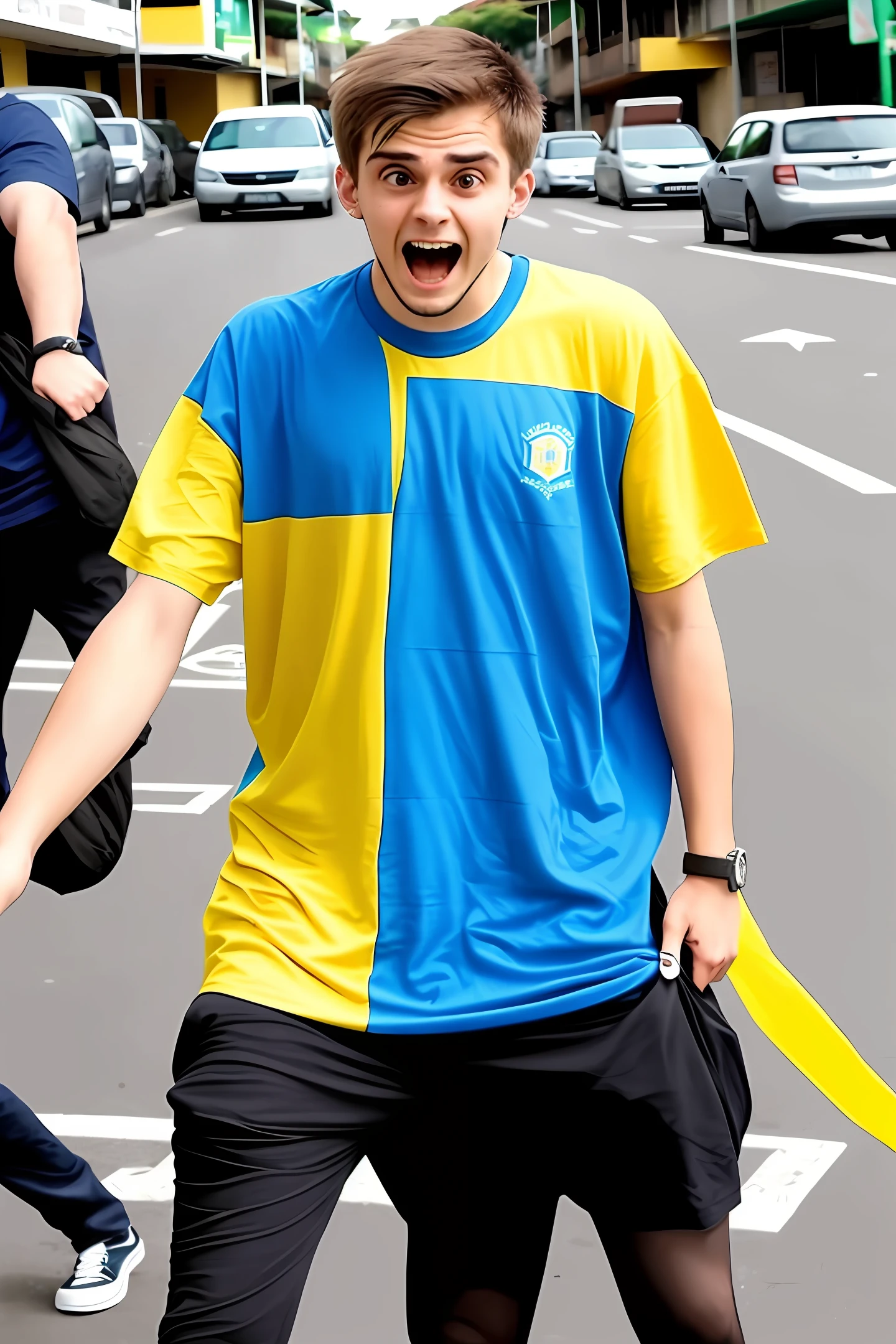 Imagine a crazy antisocial 23-year-old man living in Brazil