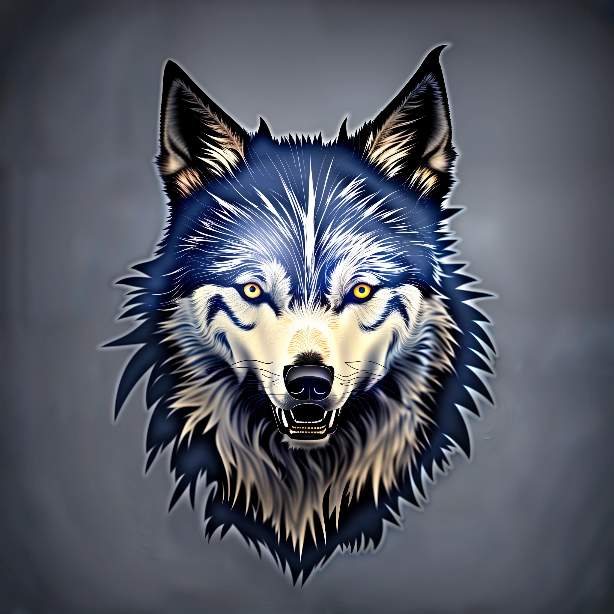 arafed wolf with blue eyes and a blue mohawk, fantasy wolf portrait, alpha wolf head, wolf head, hyper detailed wolf - like face, anthro wolf face, portrait of a wolf head, wolf portrait, anthropomorphic wolf, striking detailed artstyle, blue wolf, an anthropomorphic wolf, anthropomorphic wolf male, wolf