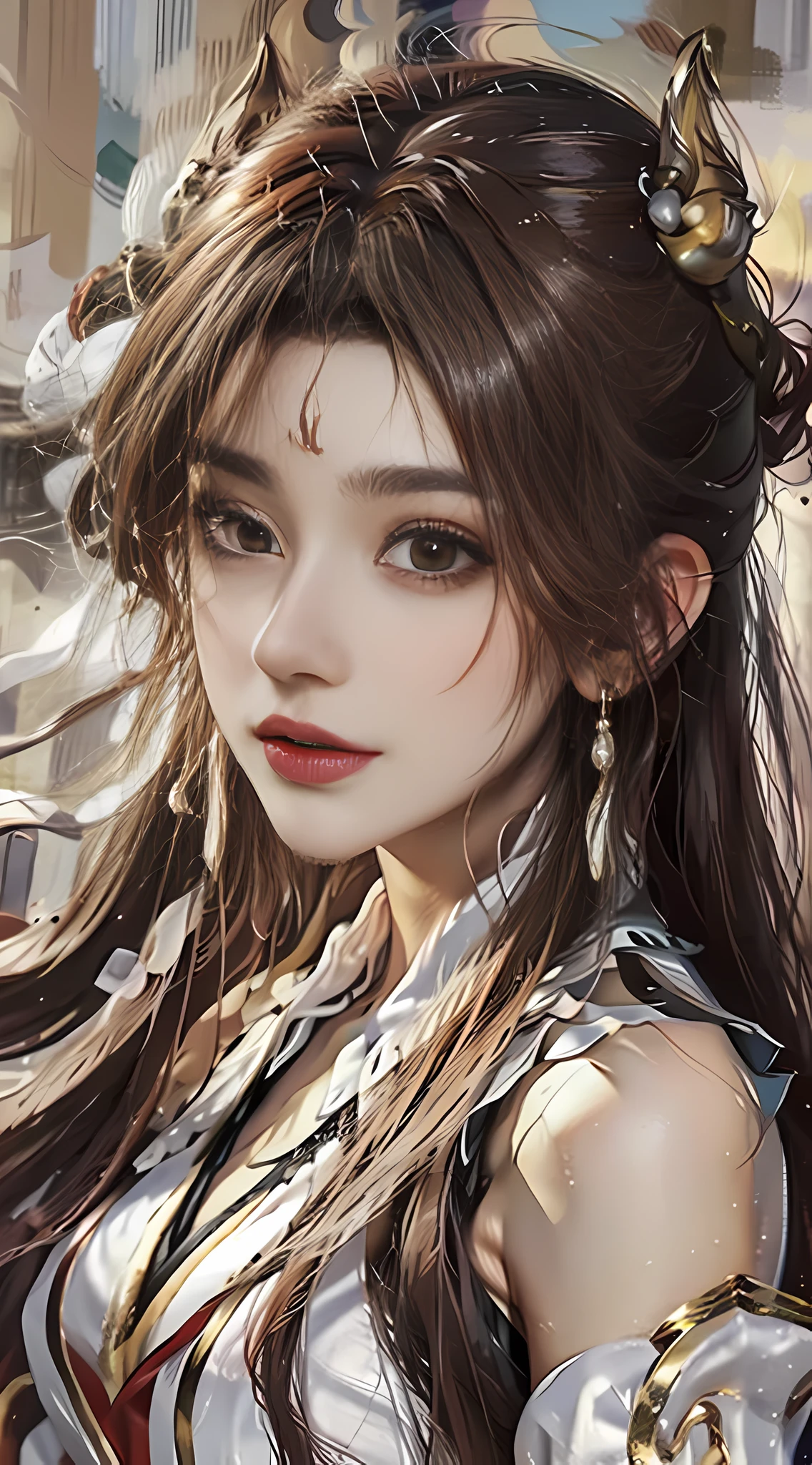 In Glory of Kings, Sable Cicada is a beautiful and enchanting character, her physical features are as follows:
Long hair: Sable cicadas' hair is usually long black or dark red hair that falls down the shoulders, sometimes combed into different hairstyles, often with double ponytails tied up at the sides or scattered over the shoulders.
Eyes: She has large, bright eyes, usually in a flexible semi-curved shape, with deep black or brown eyes.
Eyebrows: Sable cicadas' eyebrows are slender and elegant, and may be painted with some detailed eyebrow makeup to make the entire face more three-dimensional and delicate.
Face: Her face shape is usually slender and soft oval, with fair and smooth skin and delicate makeup. Her facial features are well-distributed, her forehead is broad, her nose is straight, and her lips are plump.
Clothing: Sable cicadas like to wear fancy costumes, often choosing clothes inspired by ancient Chinese court costumes. Common clothing features include robes, belts, and intricately detailed embroidery. In terms of color, she often wears red, purple or gold clothing to show her dignity and enchantment.
Accessories: Sable usually wears some gorgeous accessories to add to her style, such as headdresses, earrings, necklaces, and bracelets. These jewelry are usually made of metal and set with gemstones or pearls to make her shine.
Overall, the physical features of the mink cicada show her magnificence and mystery, through the meticulous depiction of these features