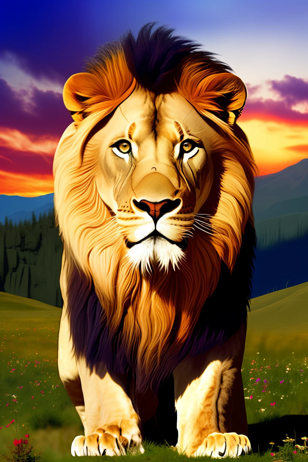Create the lion of juda biblia