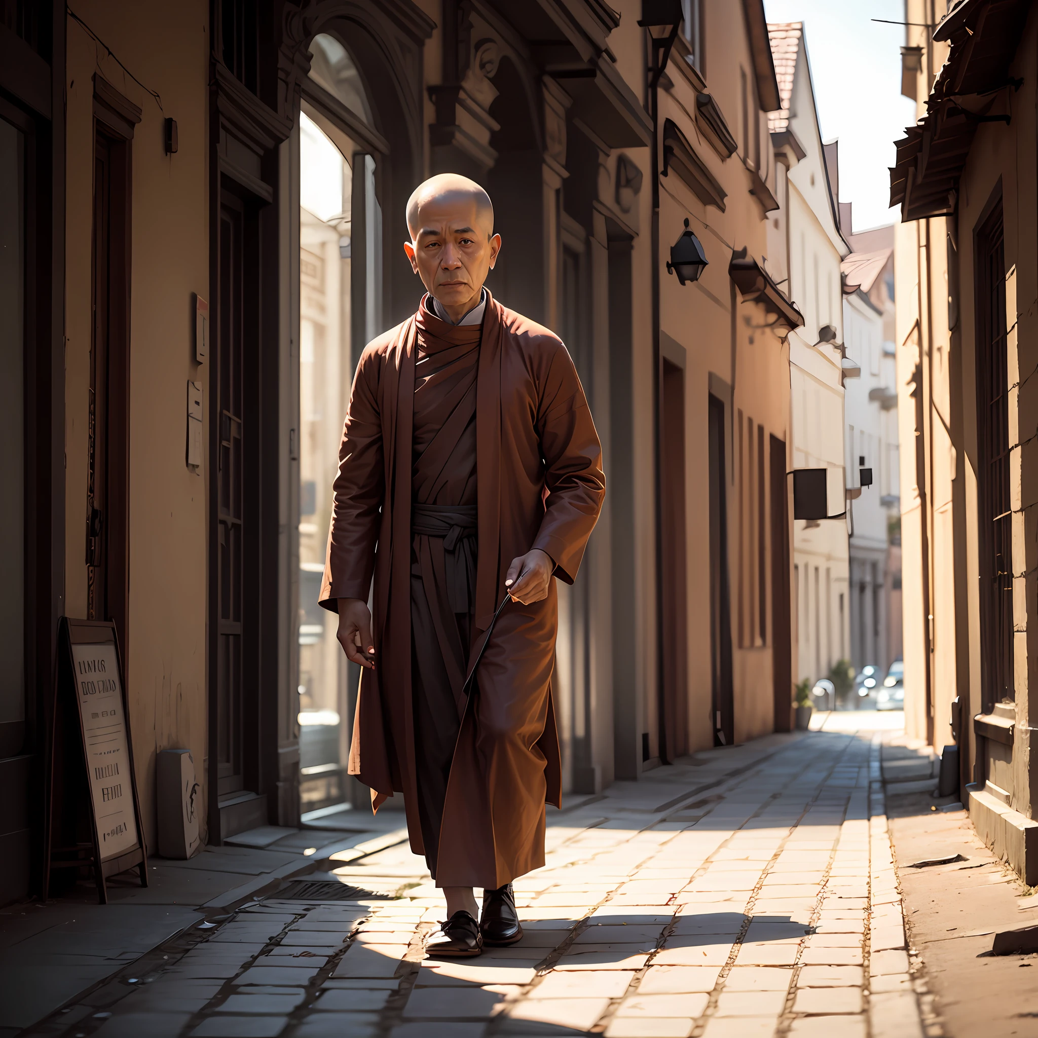 monk walking --auto
