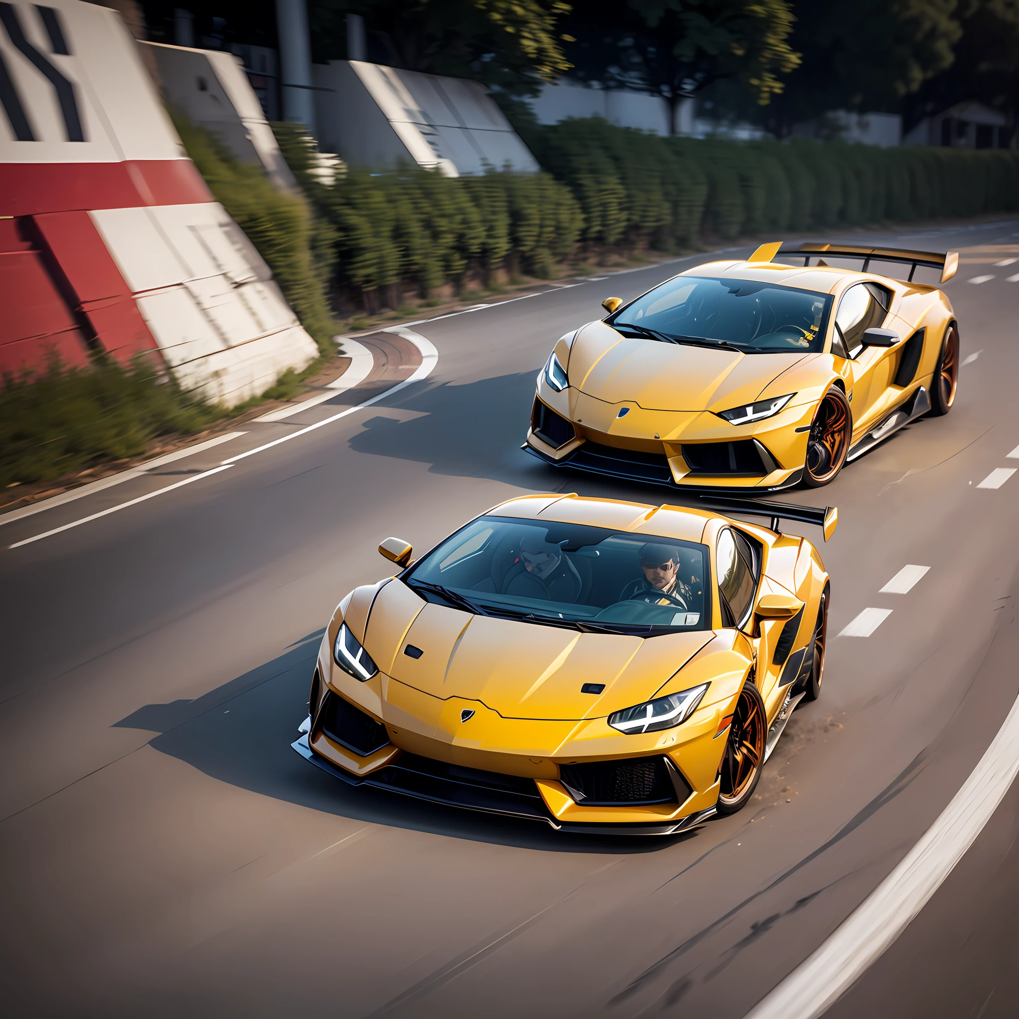 Lambo drifting --auto