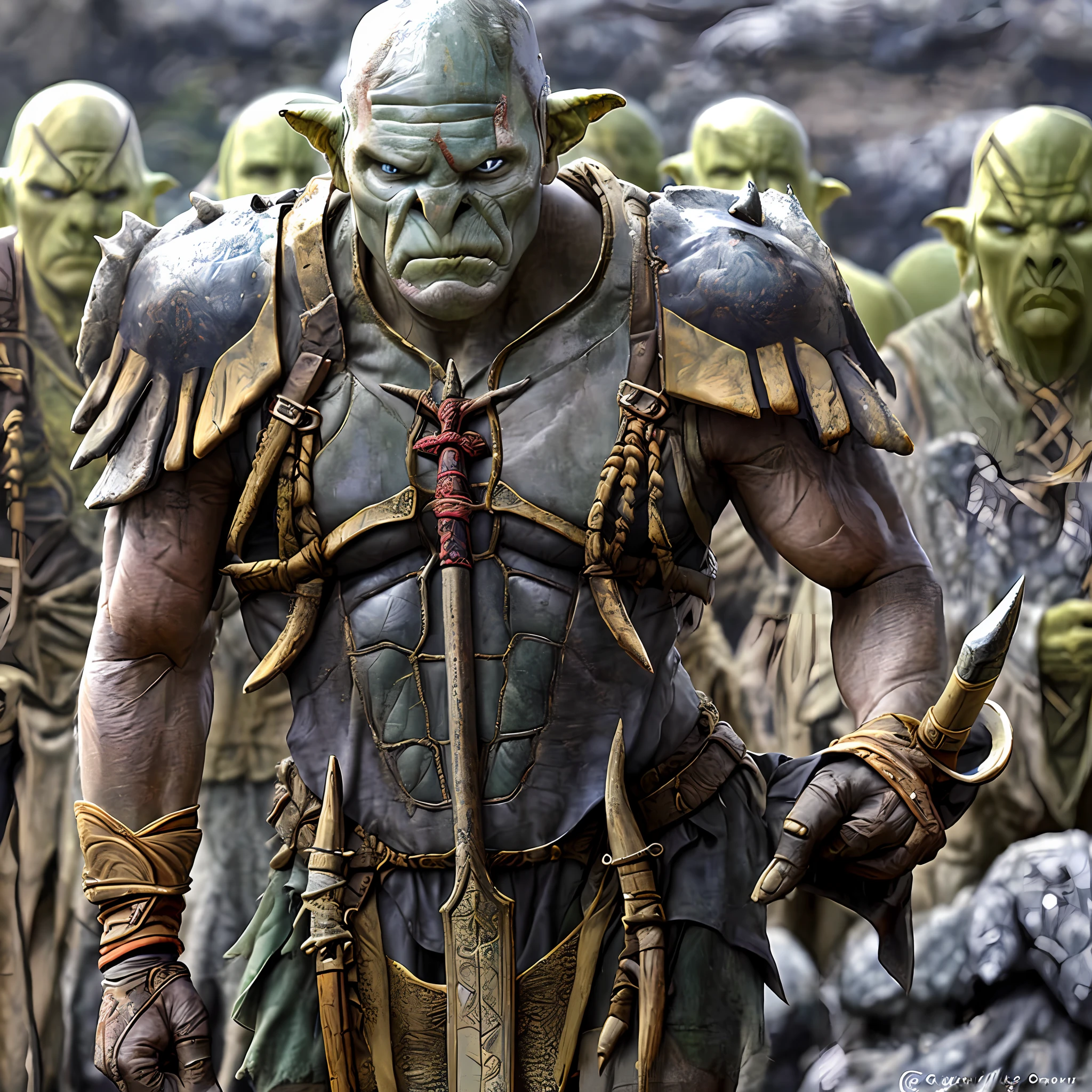 Gruumsh, the God of War: Gruumsh is the supreme god of the orcs, associated with strength, courage, and skill in combat. He is worshiped as the leader of the orcish gods, and many tribes perform rituals and offer sacrifices in his honor before embarking on battle.