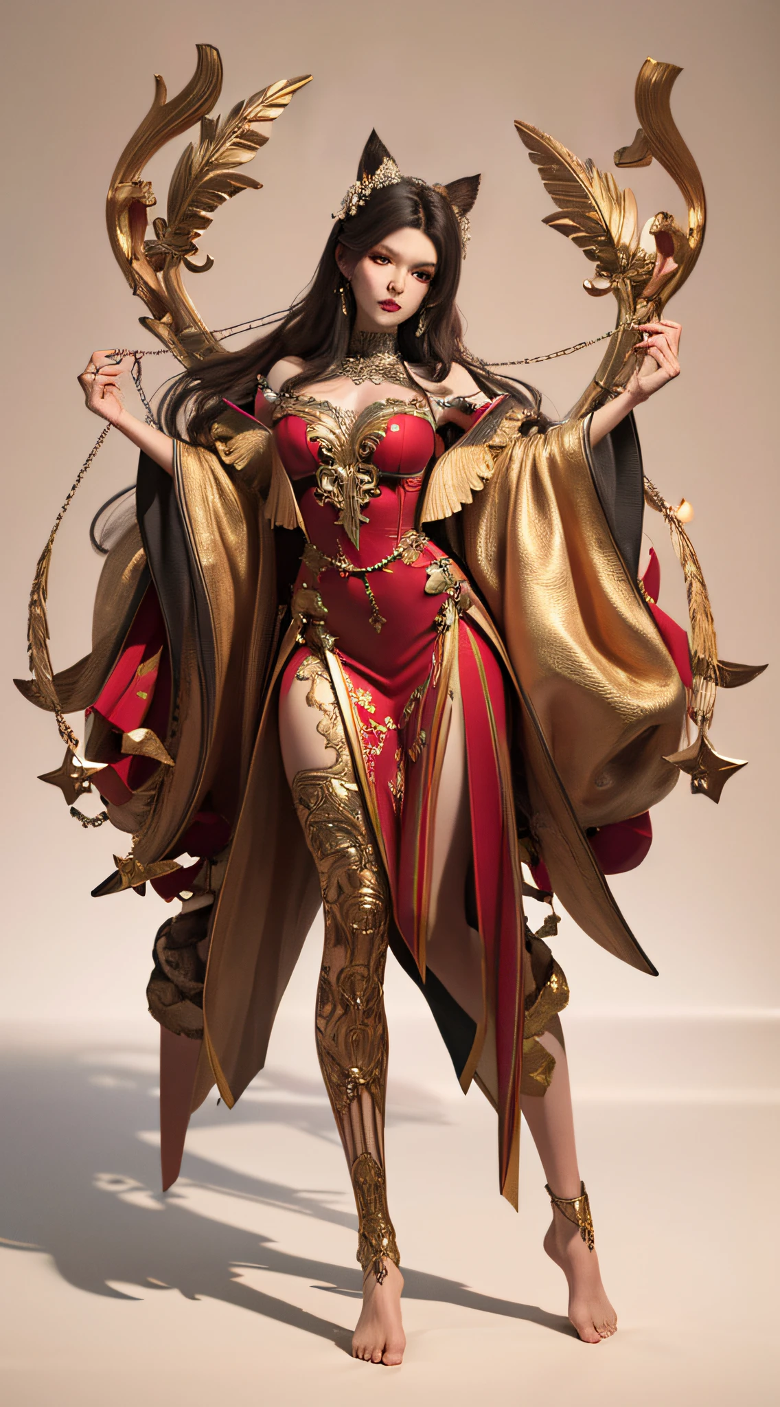 hiqcgbody, hiqcgface, 1girl, full body, standing,
detailed skin texture, detailed cloth texture, beautiful detailed face,
masterpiece, best quality, ultra detailed, 8k, intricate details,