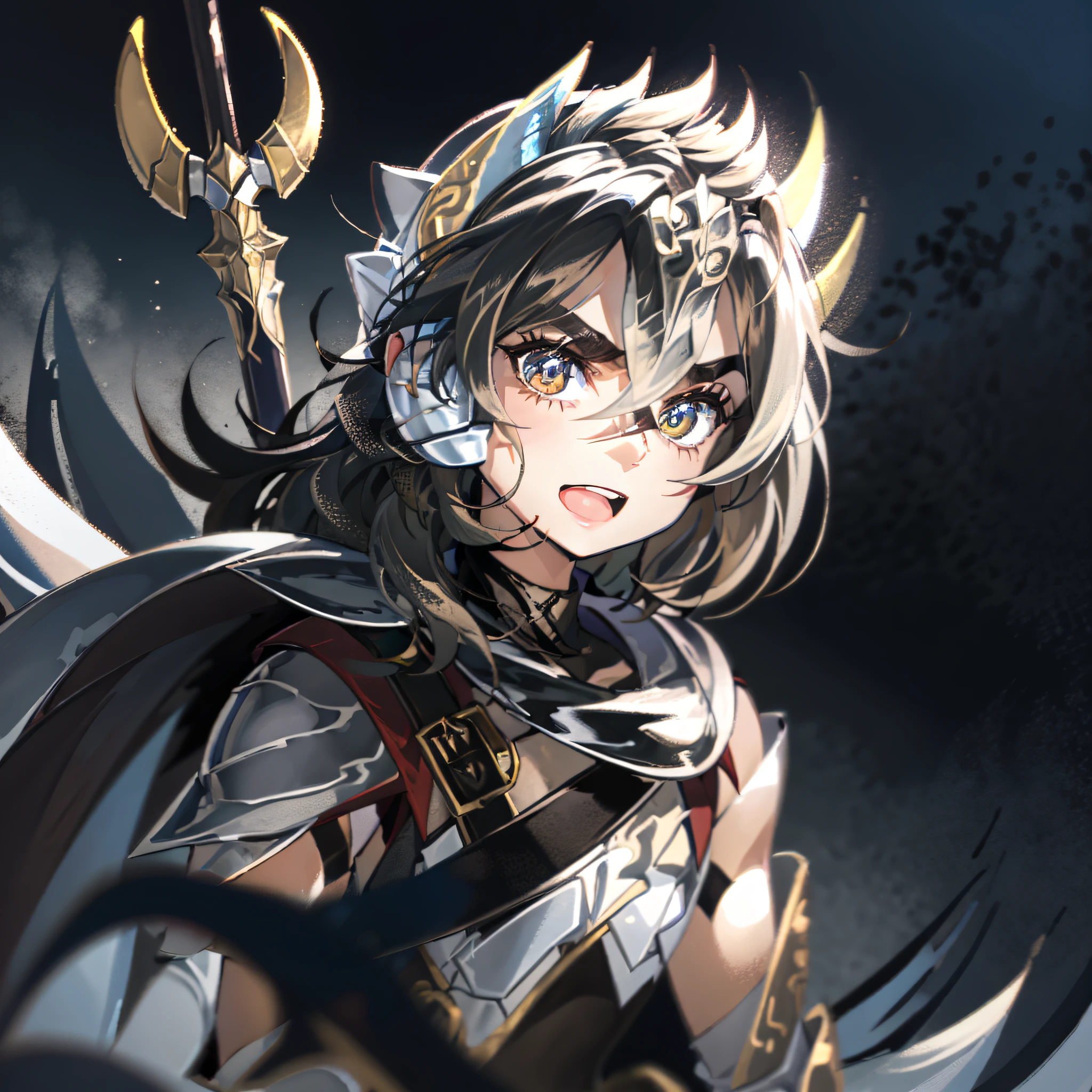 Warrior with sword
