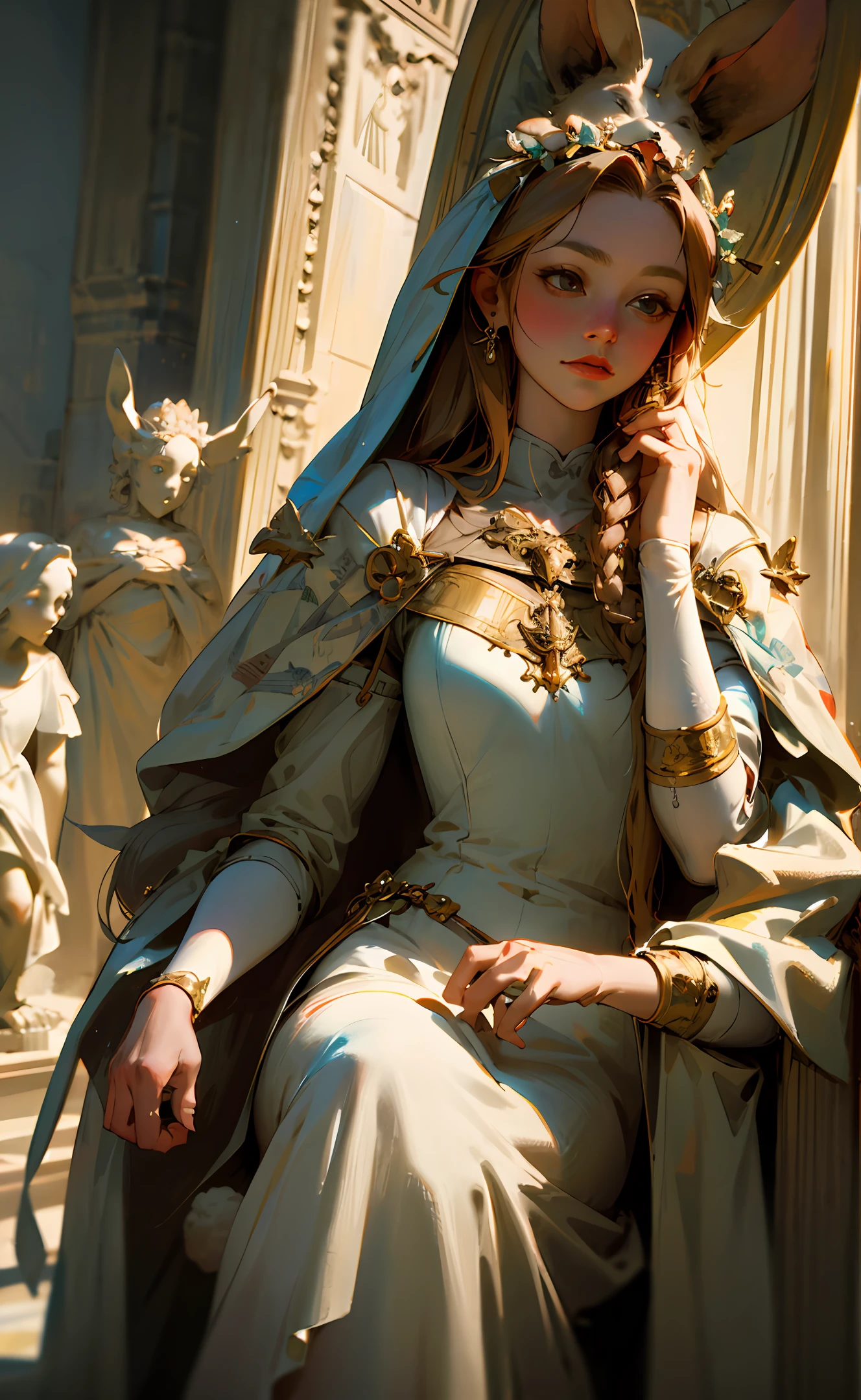 Rabbit and Maiden, realism, mythology