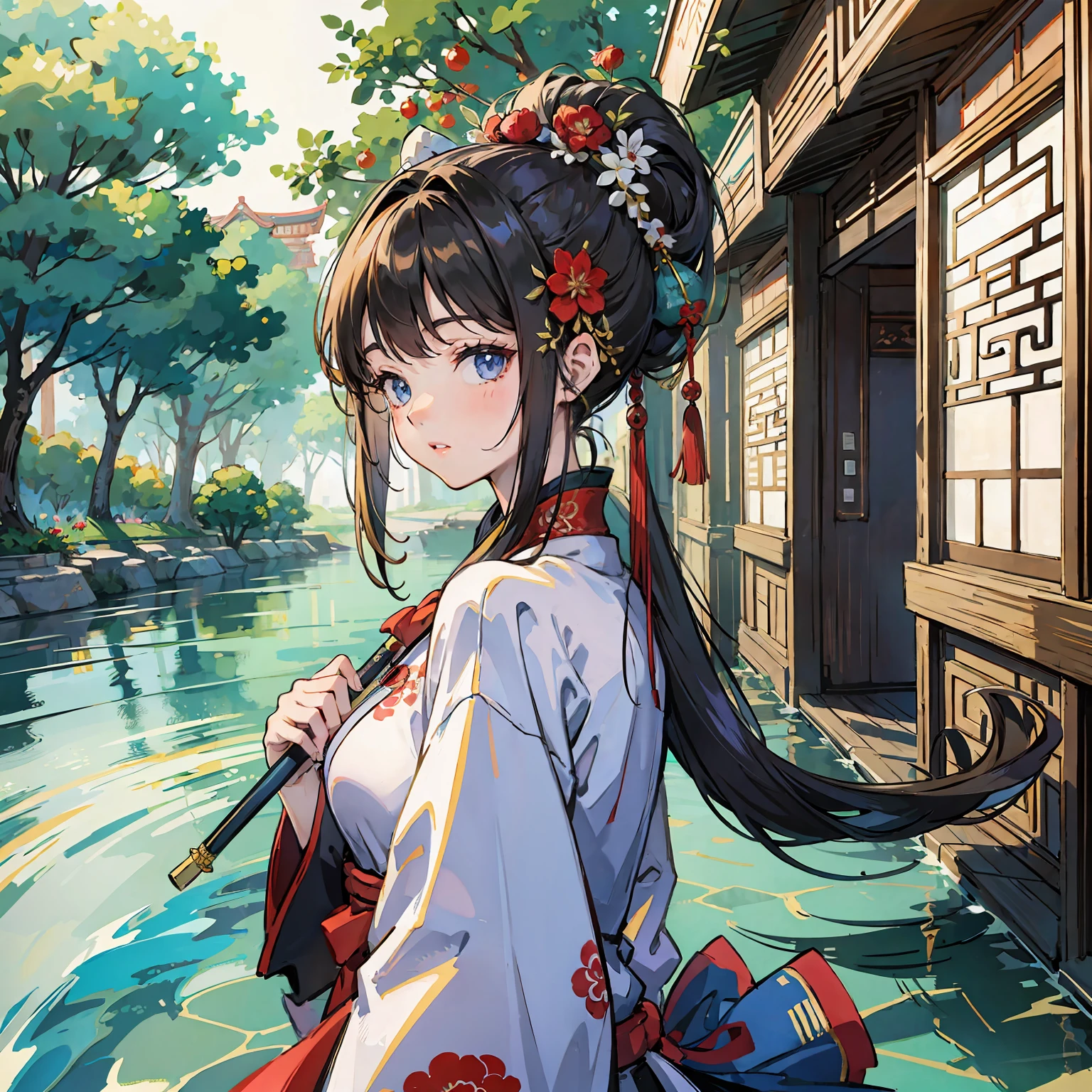 Samurai Girl Anime City --auto