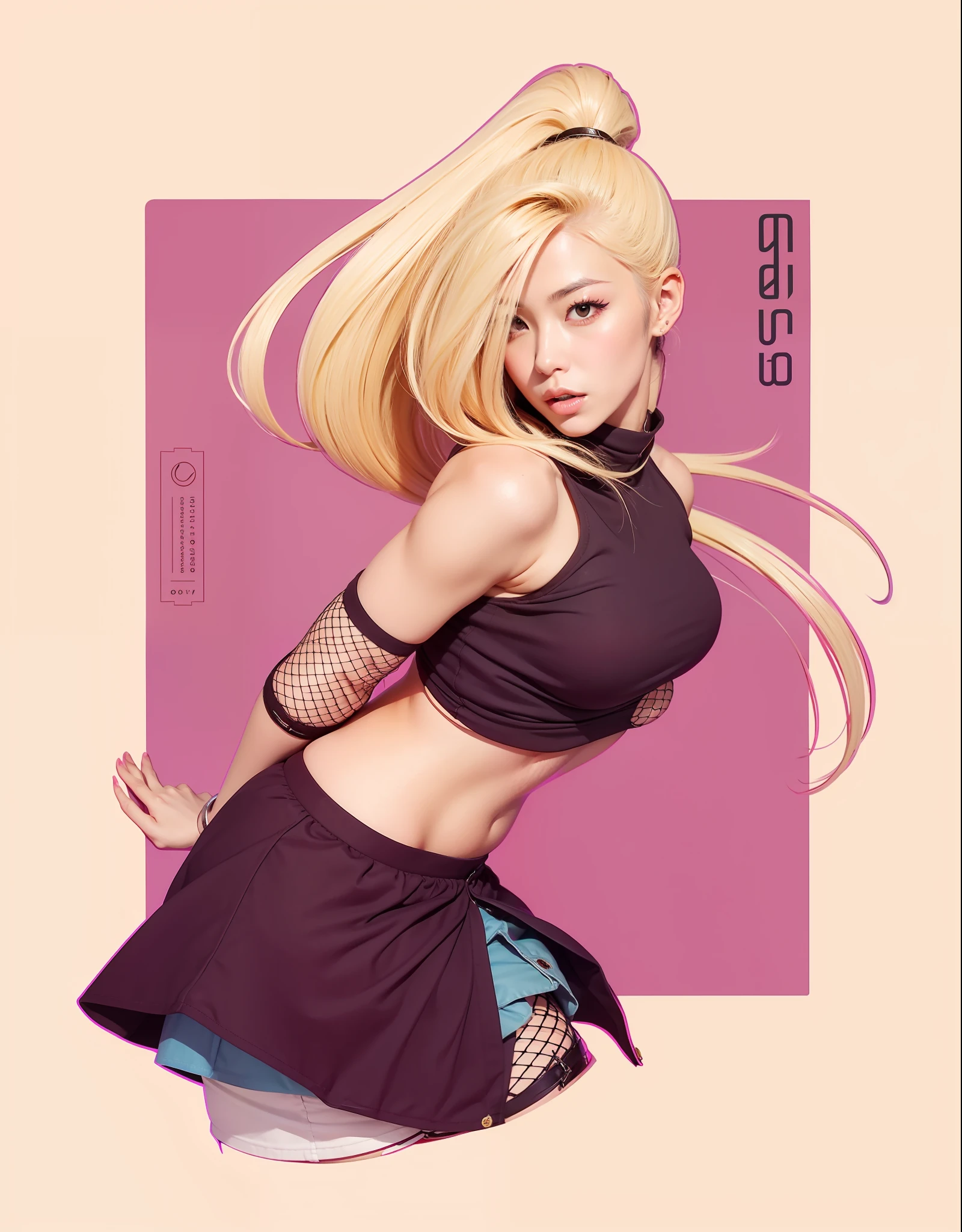 Ino Yamanaka, extremely realistic, extremely sexy