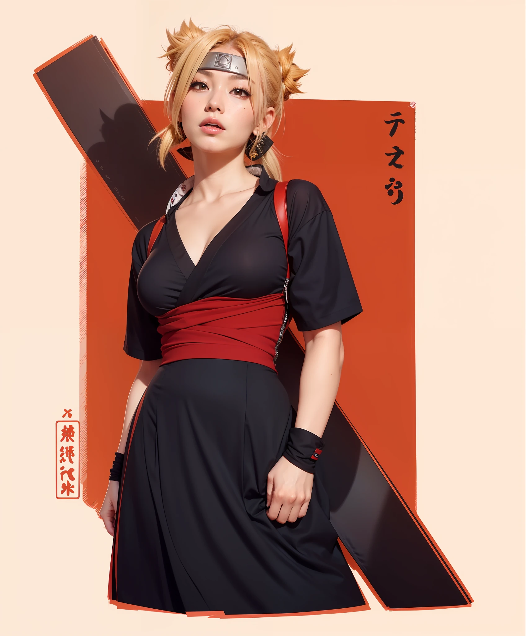 Temari, extremely realistic, extremely sexy