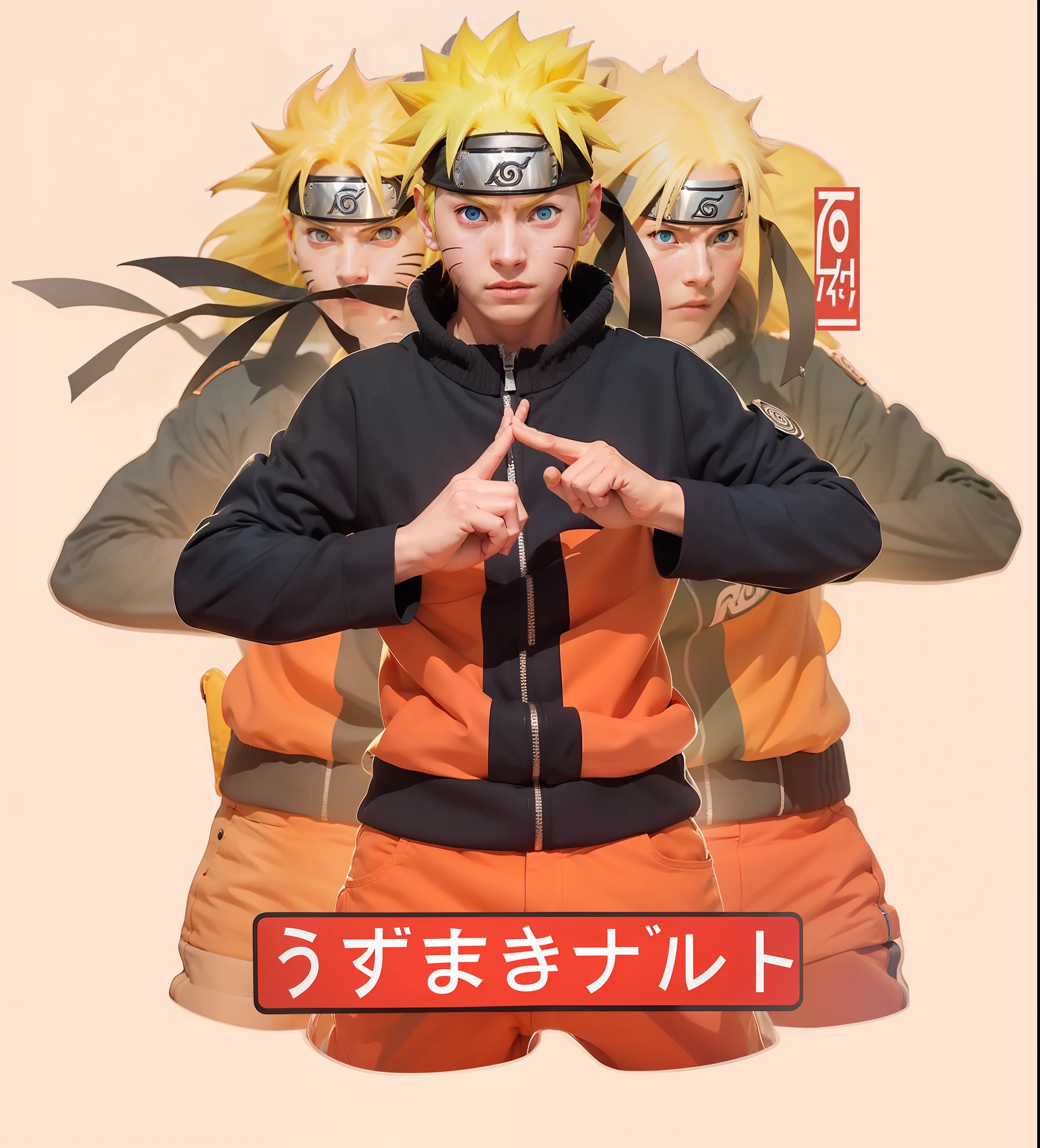 Naruto Uzumaki, Extremely Realistic, Clones of the Shadows behind