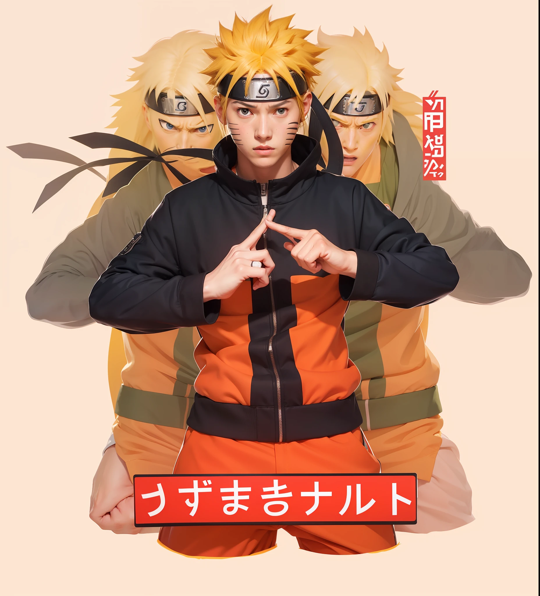 Naruto Uzumaki, Extremely Realistic, Clones of the Shadows behind