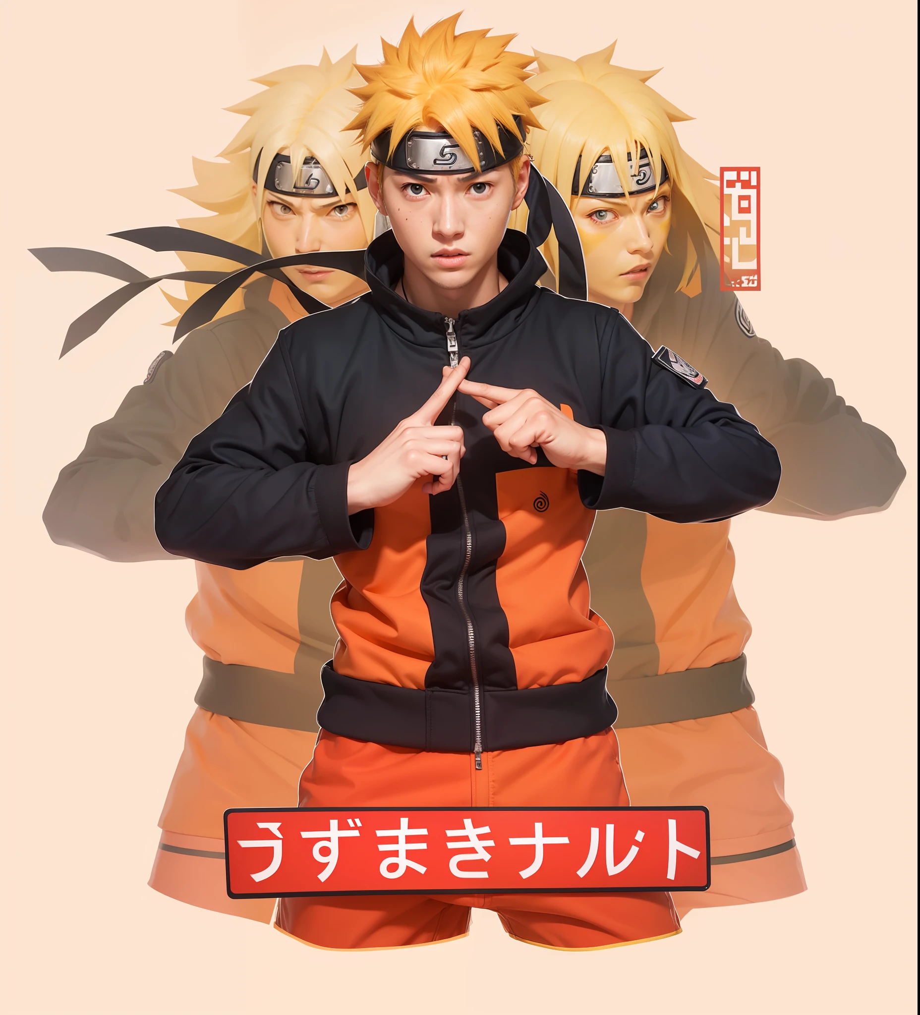 Naruto Uzumaki, Extremely Realistic, Clones of the Shadows behind