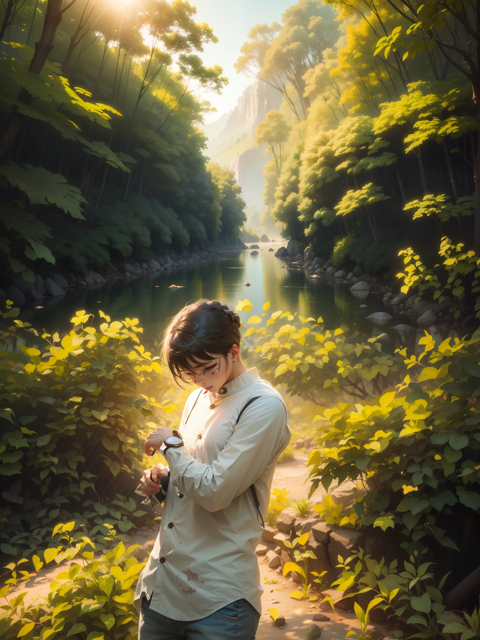 Add nature background