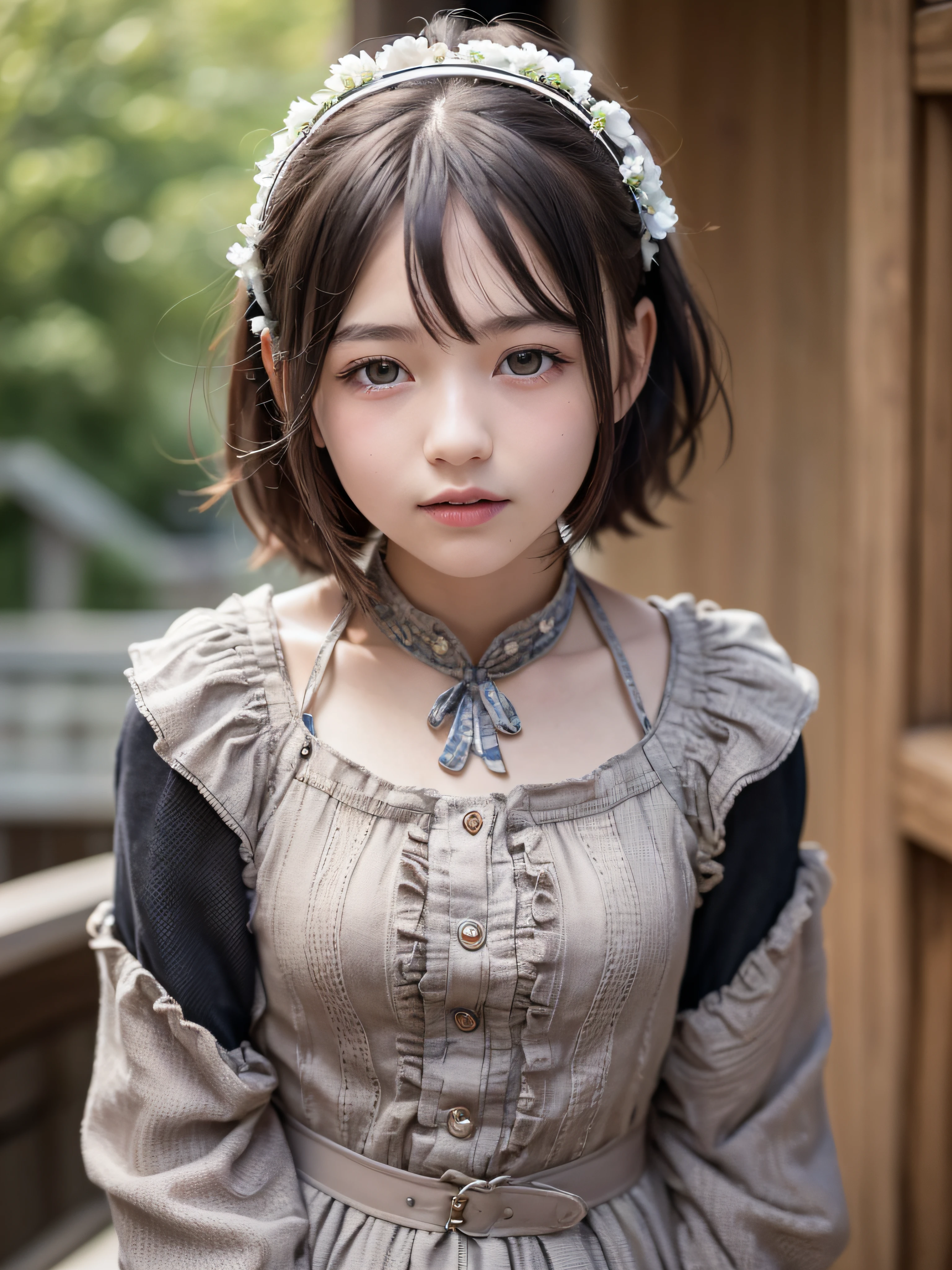 (realistic, photo-realistic:1.37), incredibly absurdres, (insanely detailed:1.3), 8k, (masterpiece), (best quality:1.4), (ultra high res:1.2), (RAW photo:1.2), ultra detailed background, (unity 8k wallpaper), 1 nogizaka girl, utterly cute, (((bishojo:1.35))), (((15yo:1.4))), (chiemsee tracht), an exquisitely detailed and beautiful face and eyes and skin, detailed black shine hair, small-medium breasts, a chiemsee tracht with delicate and beautiful soft fabric, smile at the camera, cowboy shot, lake geneva landscape of swiss, professional lighting