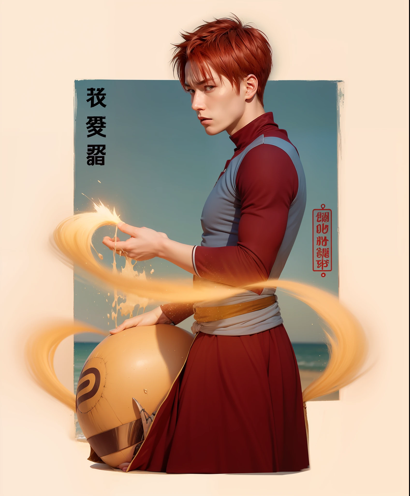 gaara, Extremely Realistic, sand