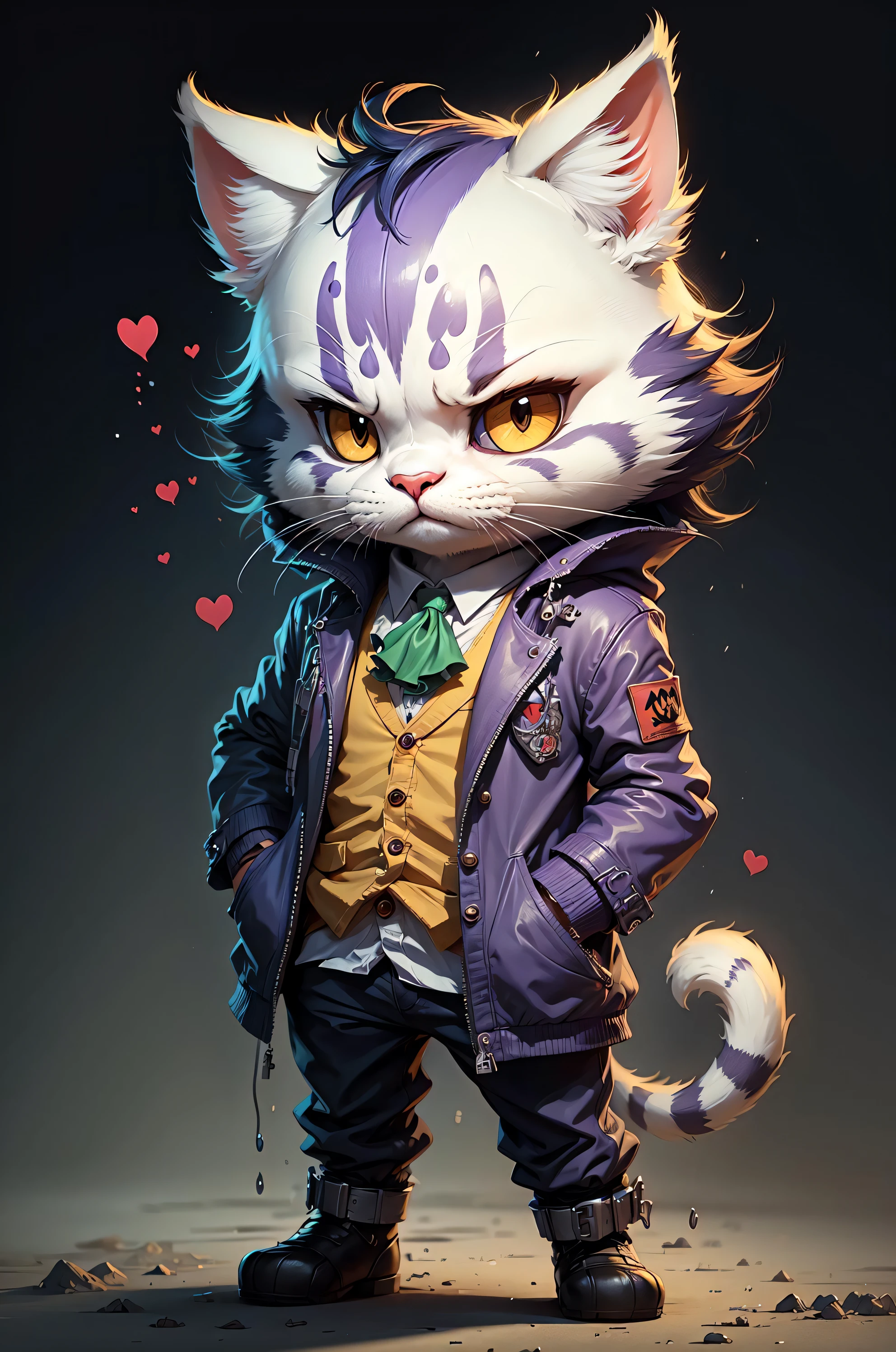c4tt4stic, Joker, cat