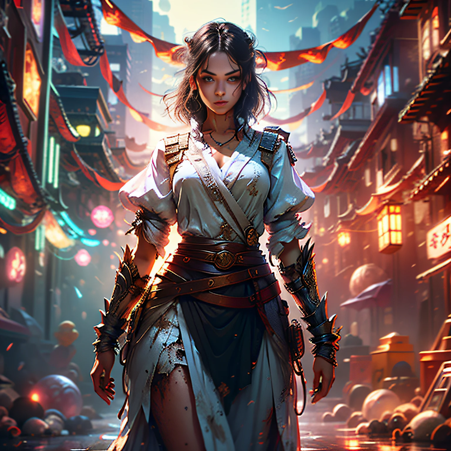 (1girl:1.3), Solo, (((Very detailed face)))), ((Very detailed eyes and face)))), Beautiful detail eyes, Body parts__, Official art, Unified 8k wallpaper, Super detailed, beautiful and beautiful, beautiful, masterpiece, best quality, original, masterpiece, super fine photo, best quality, super high resolution, realistic realism, sunlight, full body portrait, amazing beauty, dynamic pose, delicate face, vibrant eyes, (from the front), Red and black color scheme, spider, very detailed abandoned warehouse background, detailed face, detailed complex busy background, messy, gorgeous, milky white, highly detailed skin, realistic skin details, visible pores, clear focus, volumetric fog, 8k uhd, DSLR camera, high quality, film grain, fair skin, photo realism, lomography, dystopian megametropolis