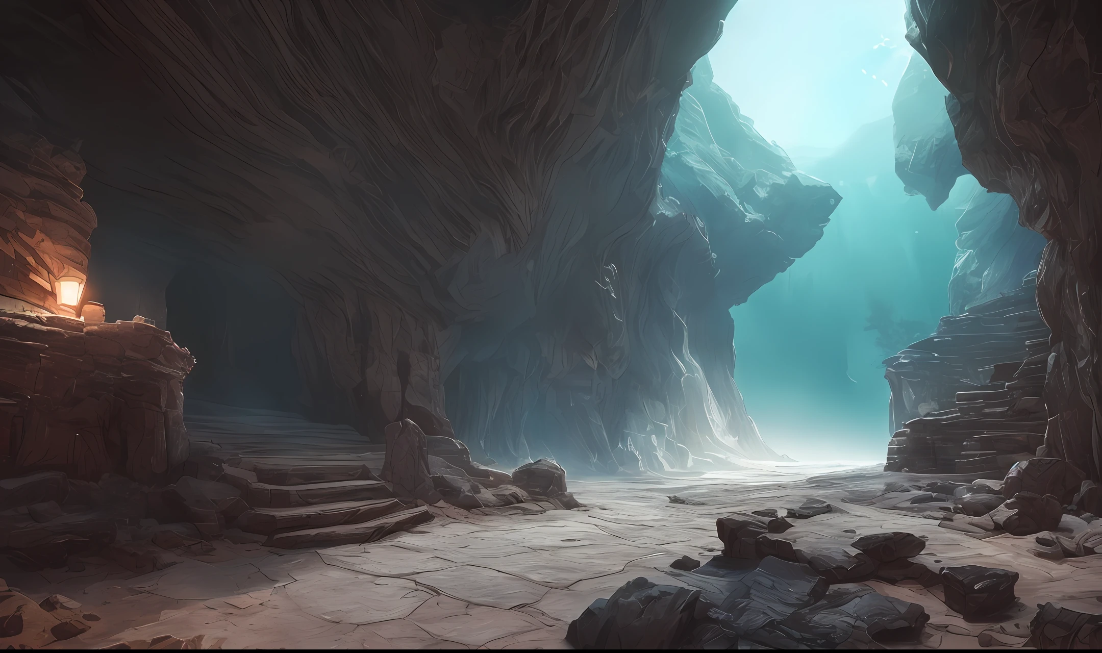Vast landscape photography, (Vast Sea), BREAK Production Art, (Warm Light Source: 1.2), Lamps, Intricate Details, Volume Lighting BREAK (Masterpiece: 1.2), (Best Quality), 4k, Ultra Detail, (Dynamic Composition: 1.4), Highly Detailed and Colorful Detail (Iridescent: 1.2), (Shining Lighting, Atmospheric Lighting), Dreamy, Magical, (Solo: 1.2), airiness,