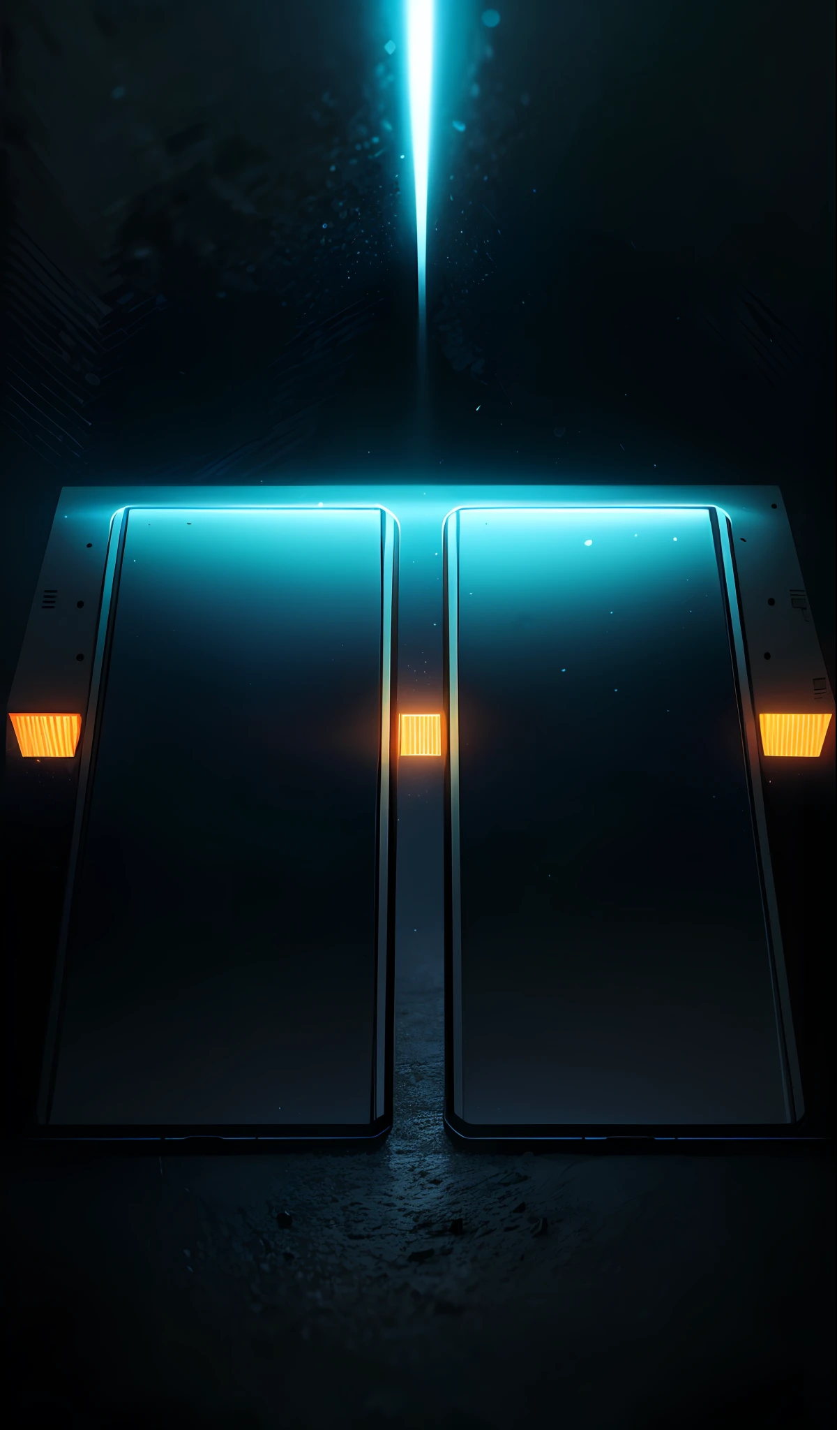 ProtossAI, No Man, Tech, Close-up, Sci-Fi Scene, High Resolution, Flat