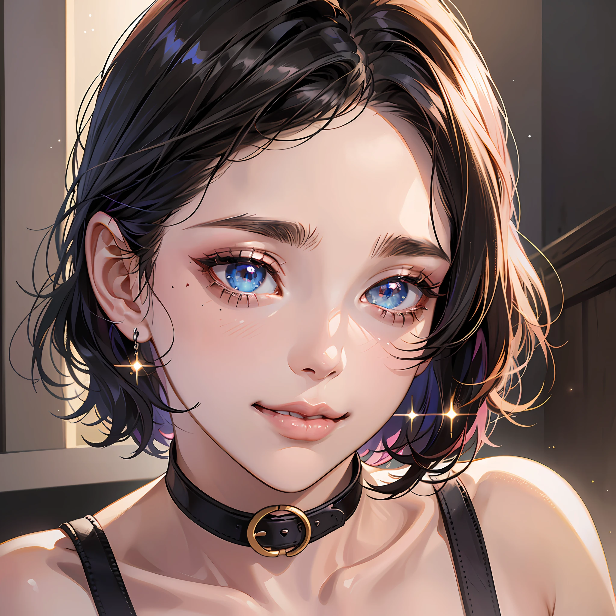 ((Masterpiece, Superb, Super Detailed, High Resolution)), solo, beautiful girl, sparkling eyes, perfect eyes, 15 years old, black and white gold theme, --auto