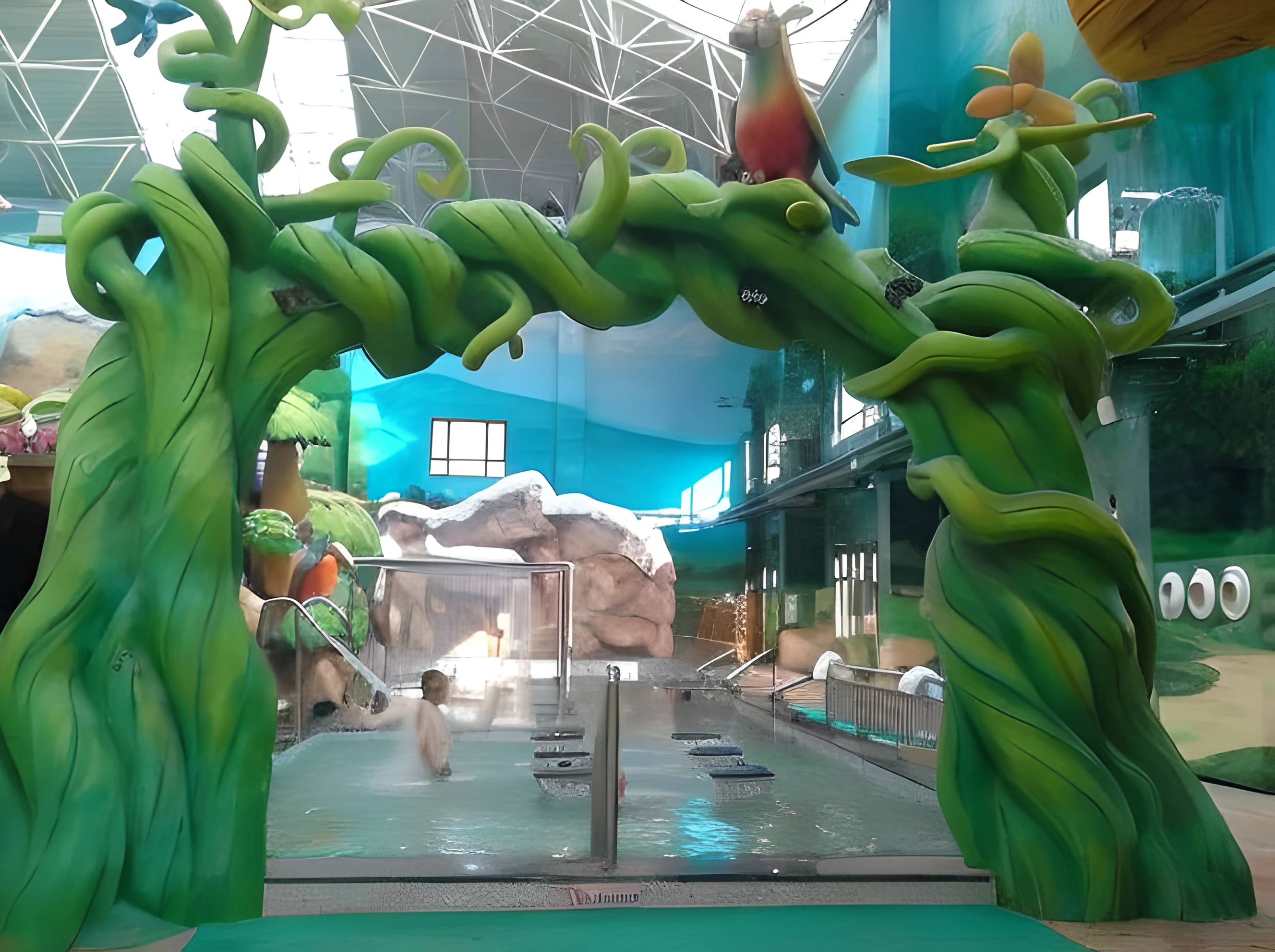Green vines