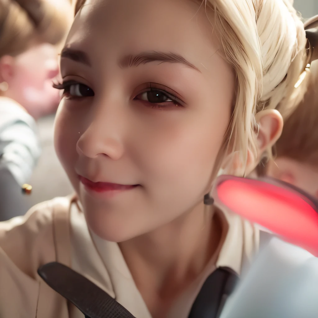 best quality, super high resolution, (realism: 1.4), selfie, chinese idol, white shirt, ulzzang-6500