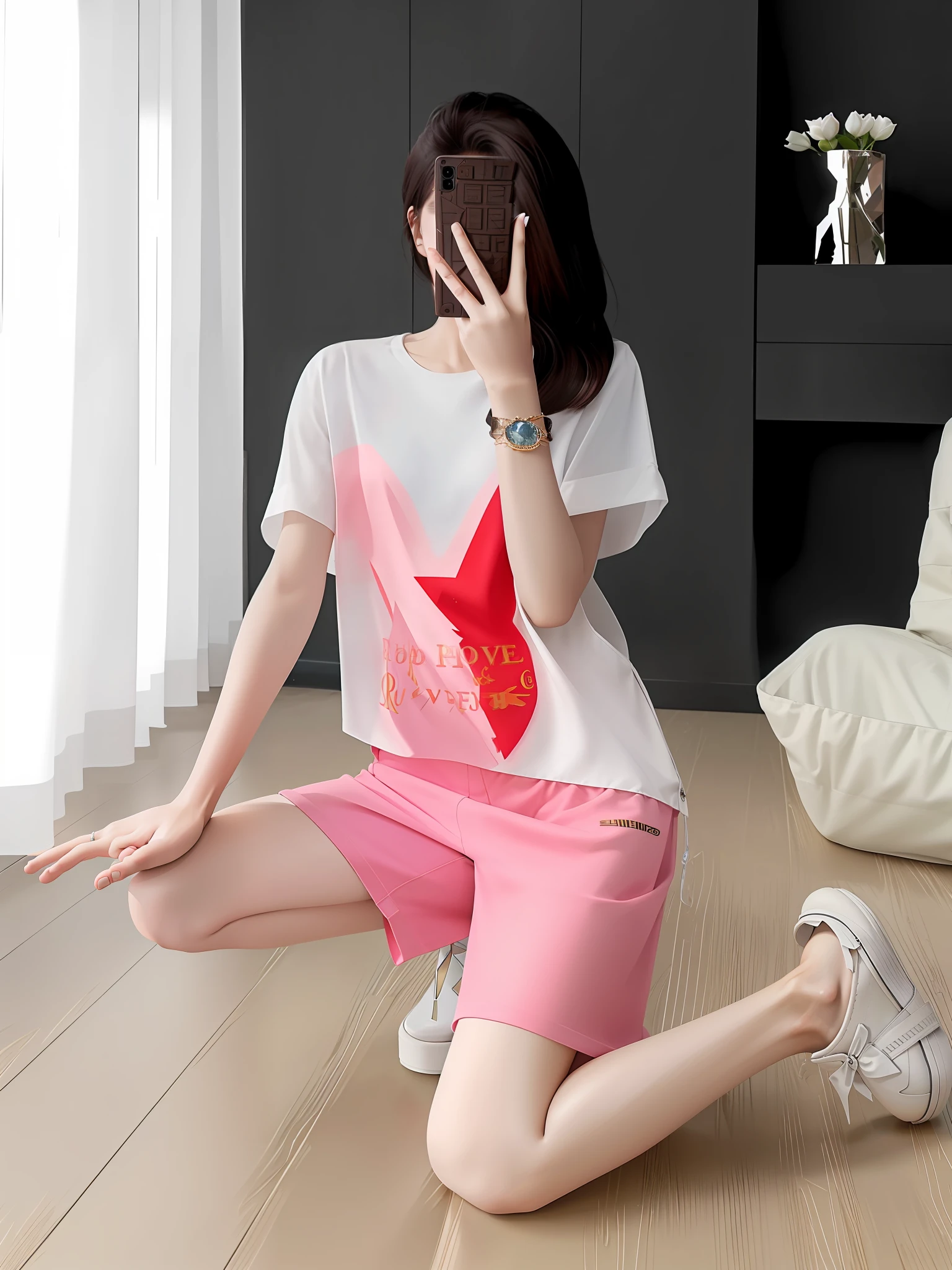 (High detail of clothes: 4) (Super high definition of clothes: 4) Clothes do not change Clothes super high definition Masterpiece, top quality, super high definition, super detail, crystal clear, cinematic light (realism: 1.4), super high resolution.