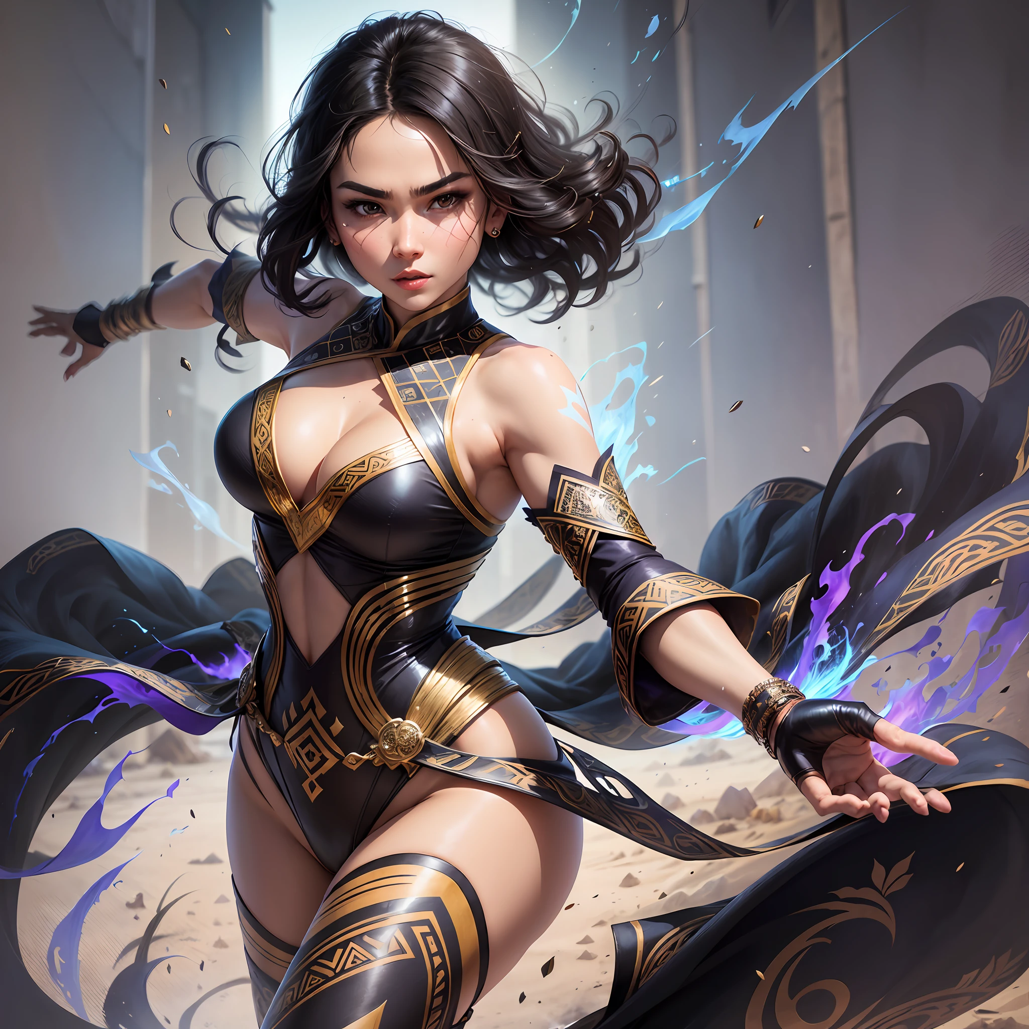 araffed woman in a blue outfit holding a blue and black sword, spellcasting pose, 8k high quality detailed art, extremely detailed artgerm, 2. 5 d cgi anime fantasy artwork, wlop and artgerm, fanart best artstation, 3 d render character art 8 k, 3 d anime realistic, irelia from league of legends --auto