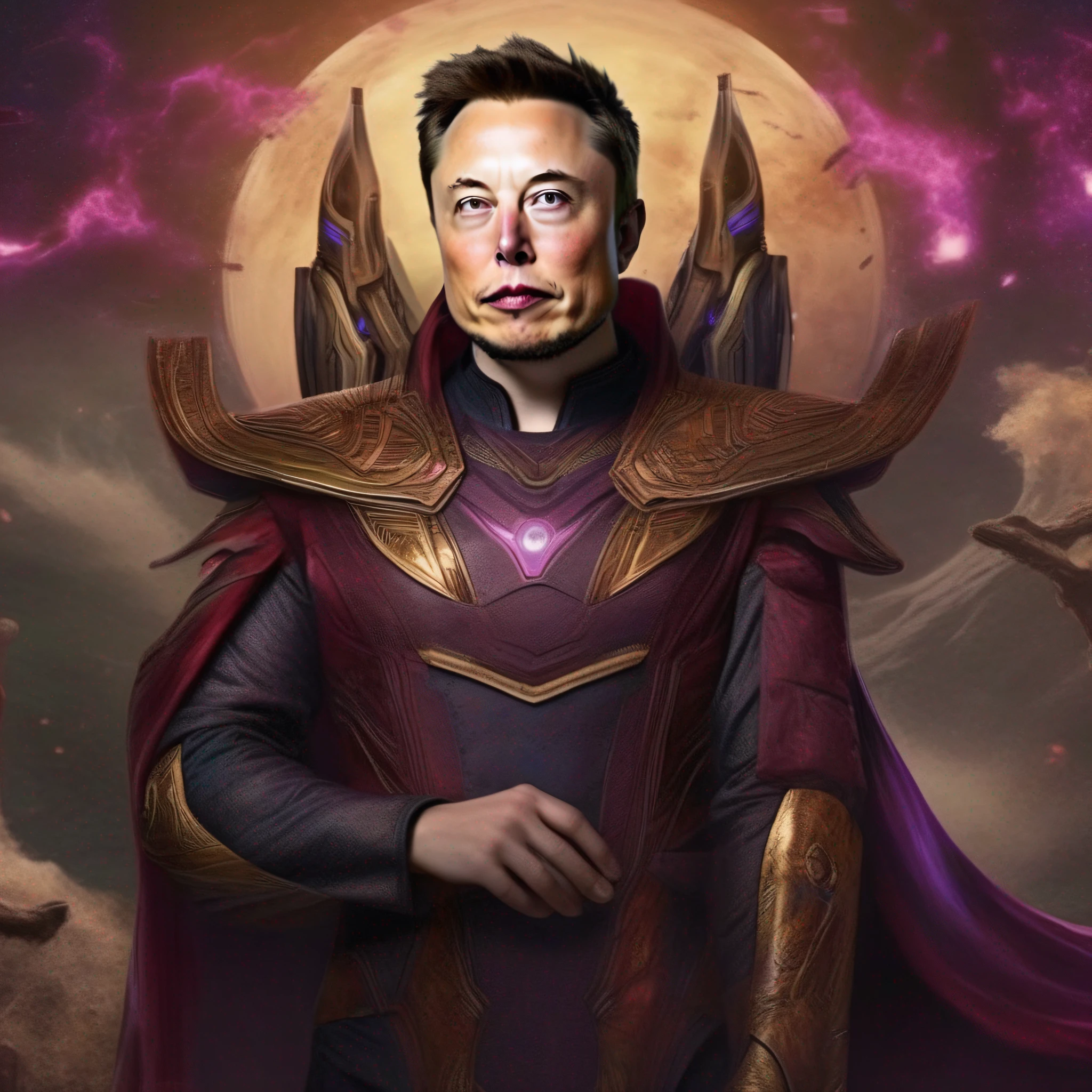 - Elon Musk, Avengers War character in the Kang Dynasty
