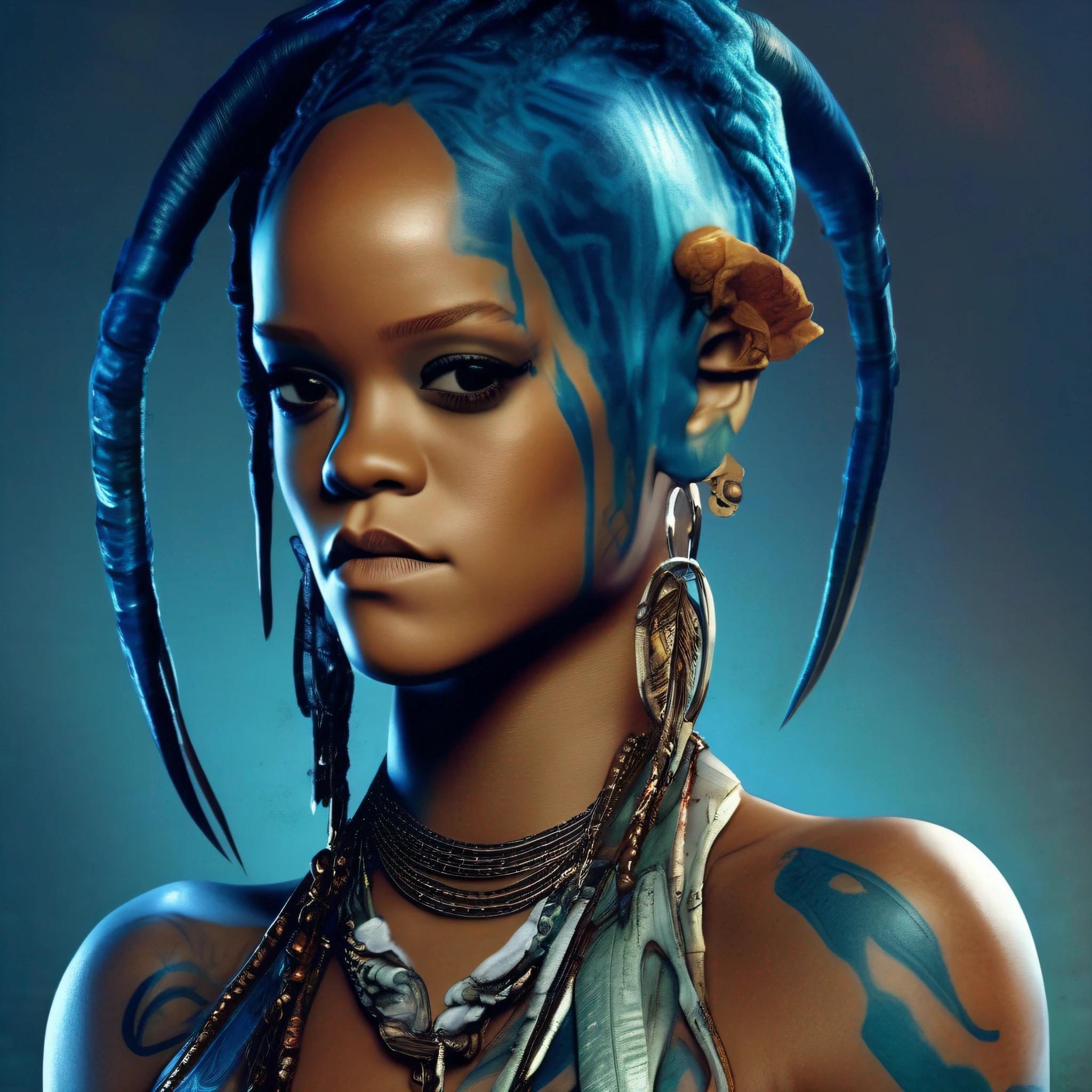 Rihanna, a character from the movie avatar