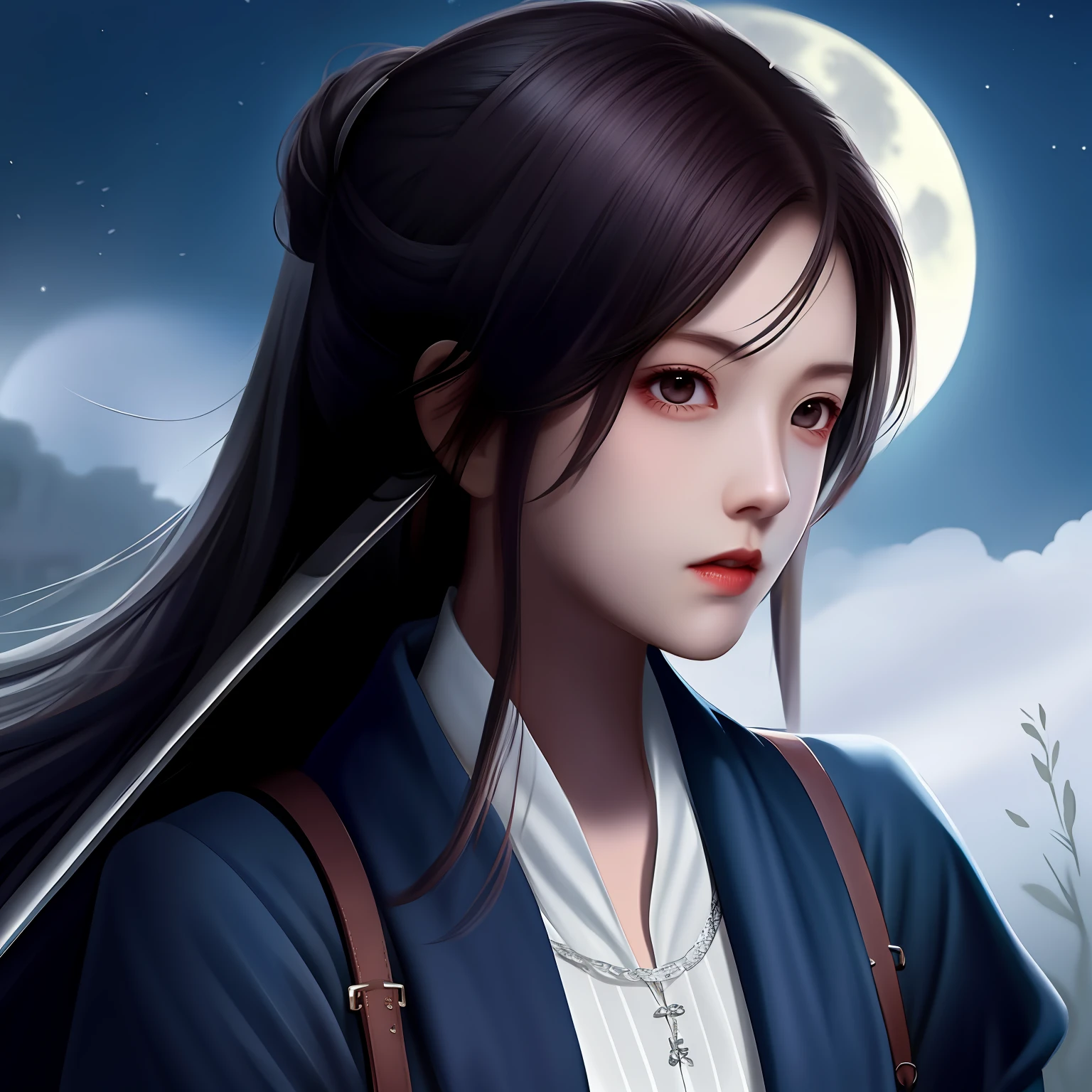 In the moonlight, a female assassin who vowed revenge
