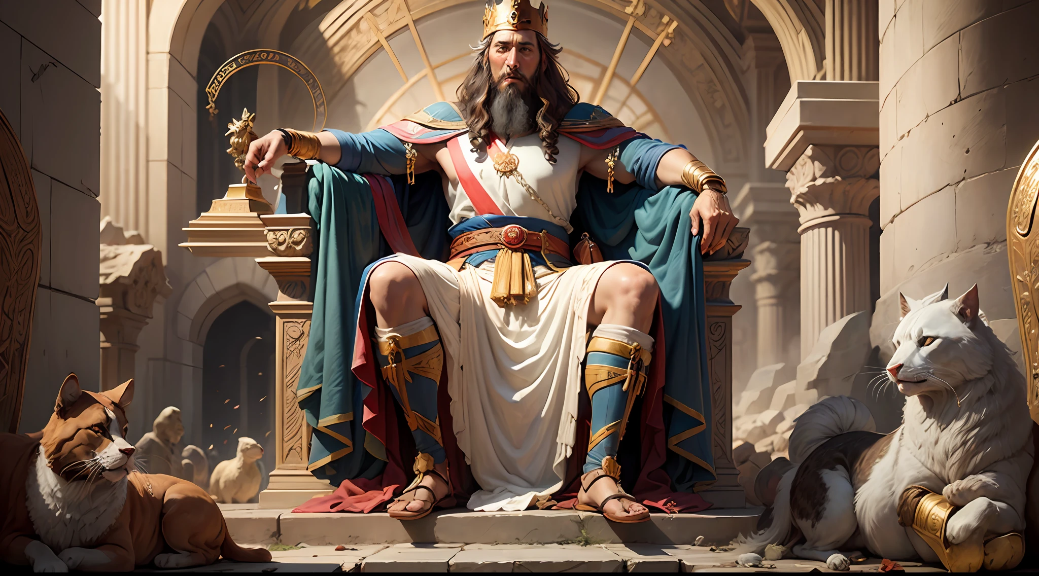 Solomon king of Israel from 705 to 681 BC