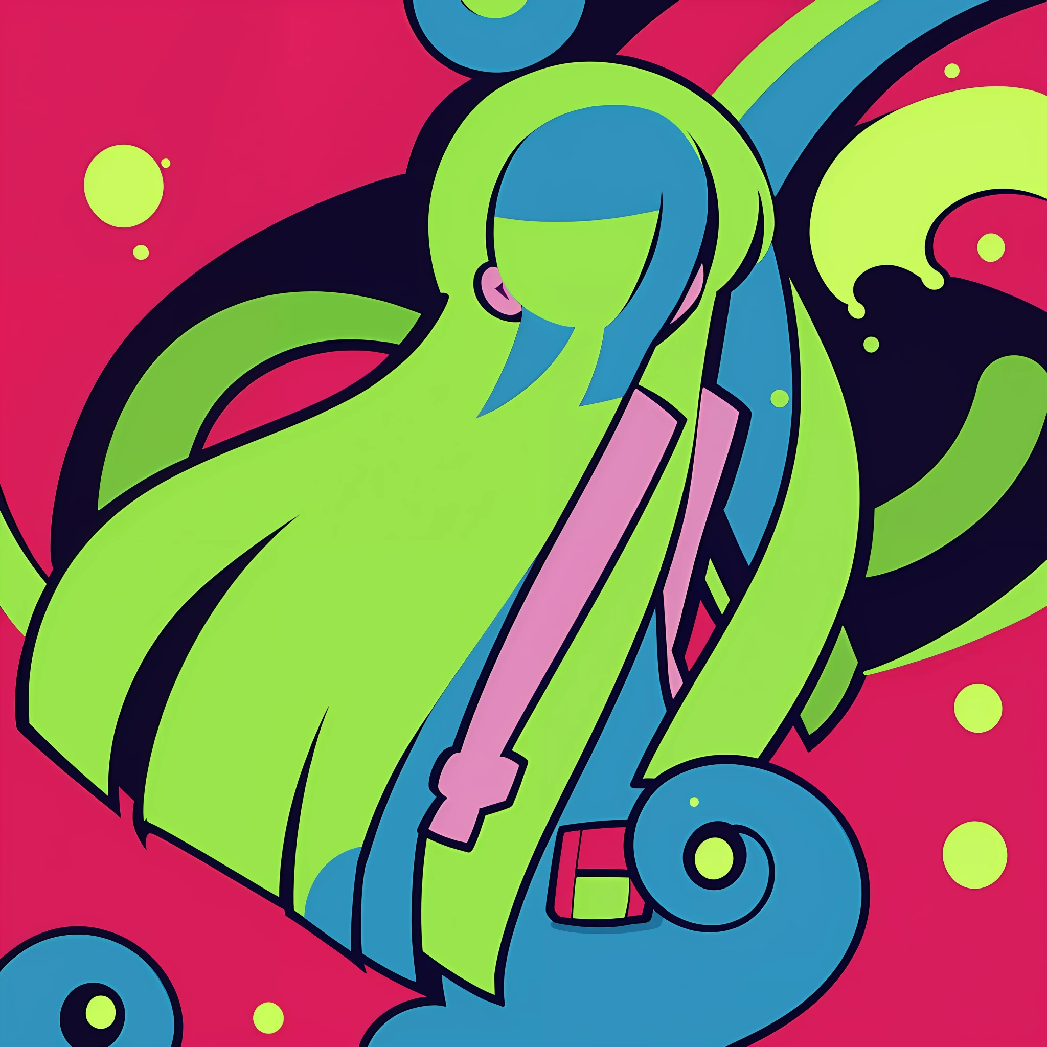 (ultra detailed,ultra high res,detailed background),((2D)),((flat color)),((colorful)),((floating colorful water)),1girl,solo,looking at viewer,BREAK
