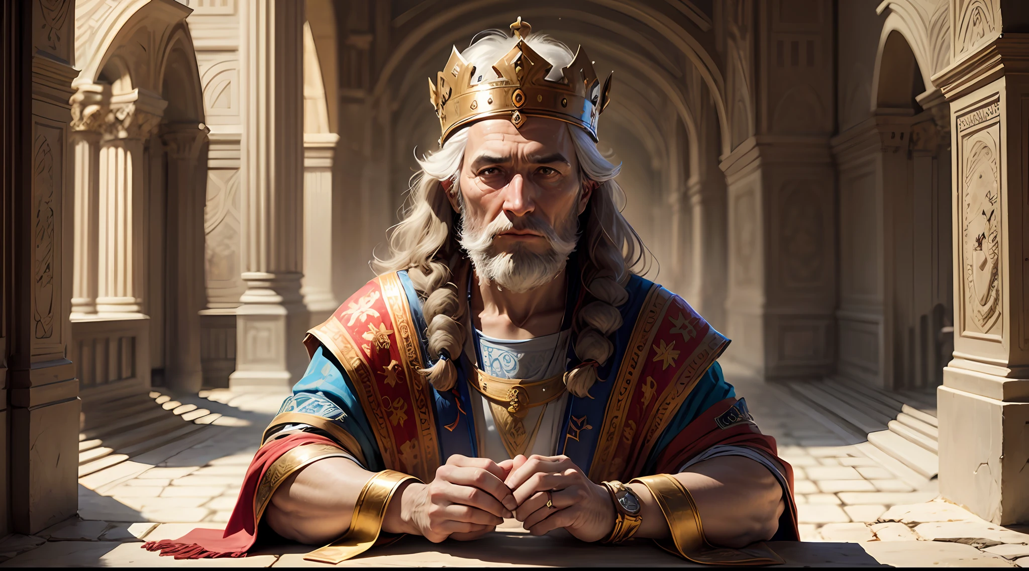 Solomon king of Israel from 705 to 681 BC