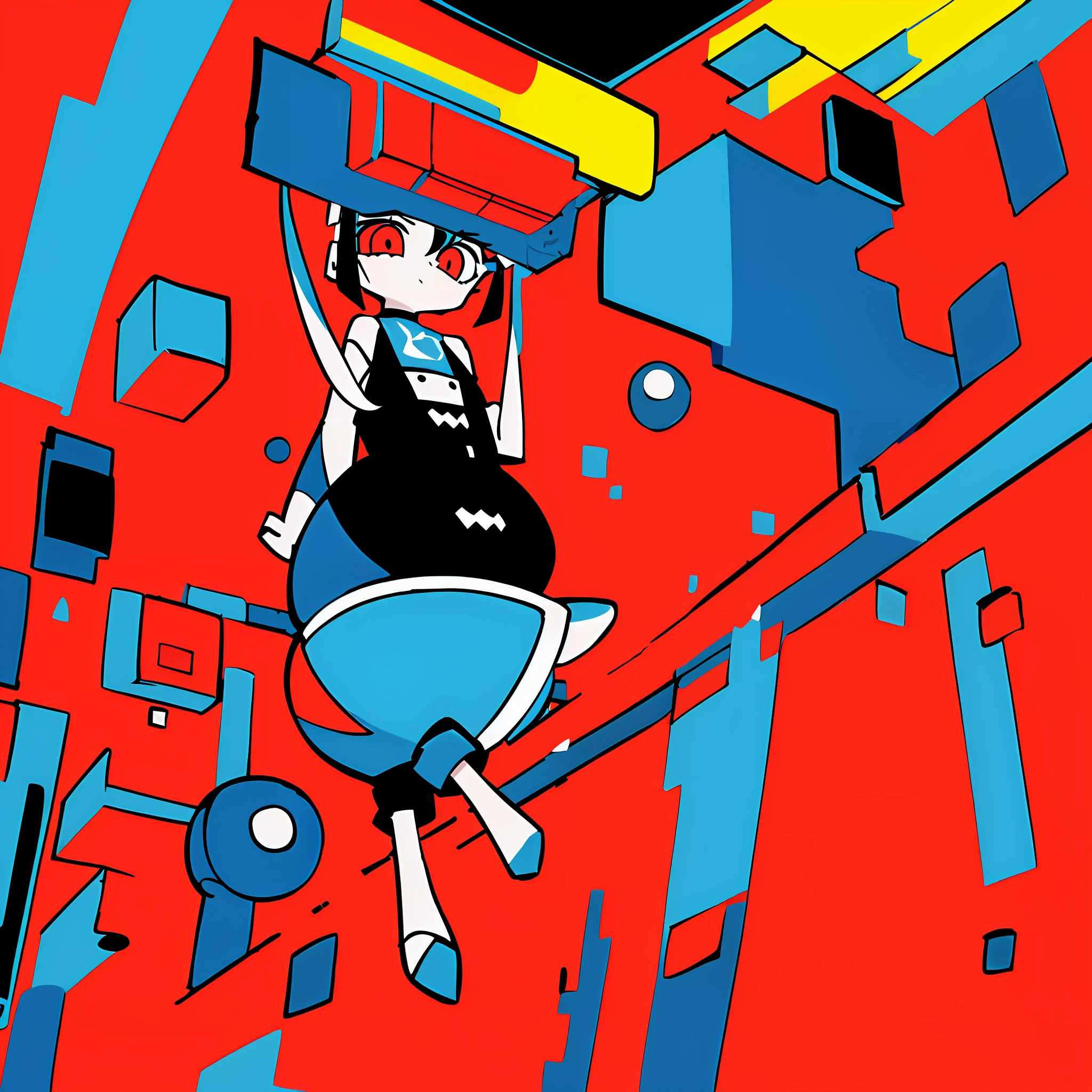 (ultra detailed,ultra high res,detailed background),((2D)),((flat color)),((colorful)),((floating colorful water)),1girl,solo,looking at viewer,BREAK