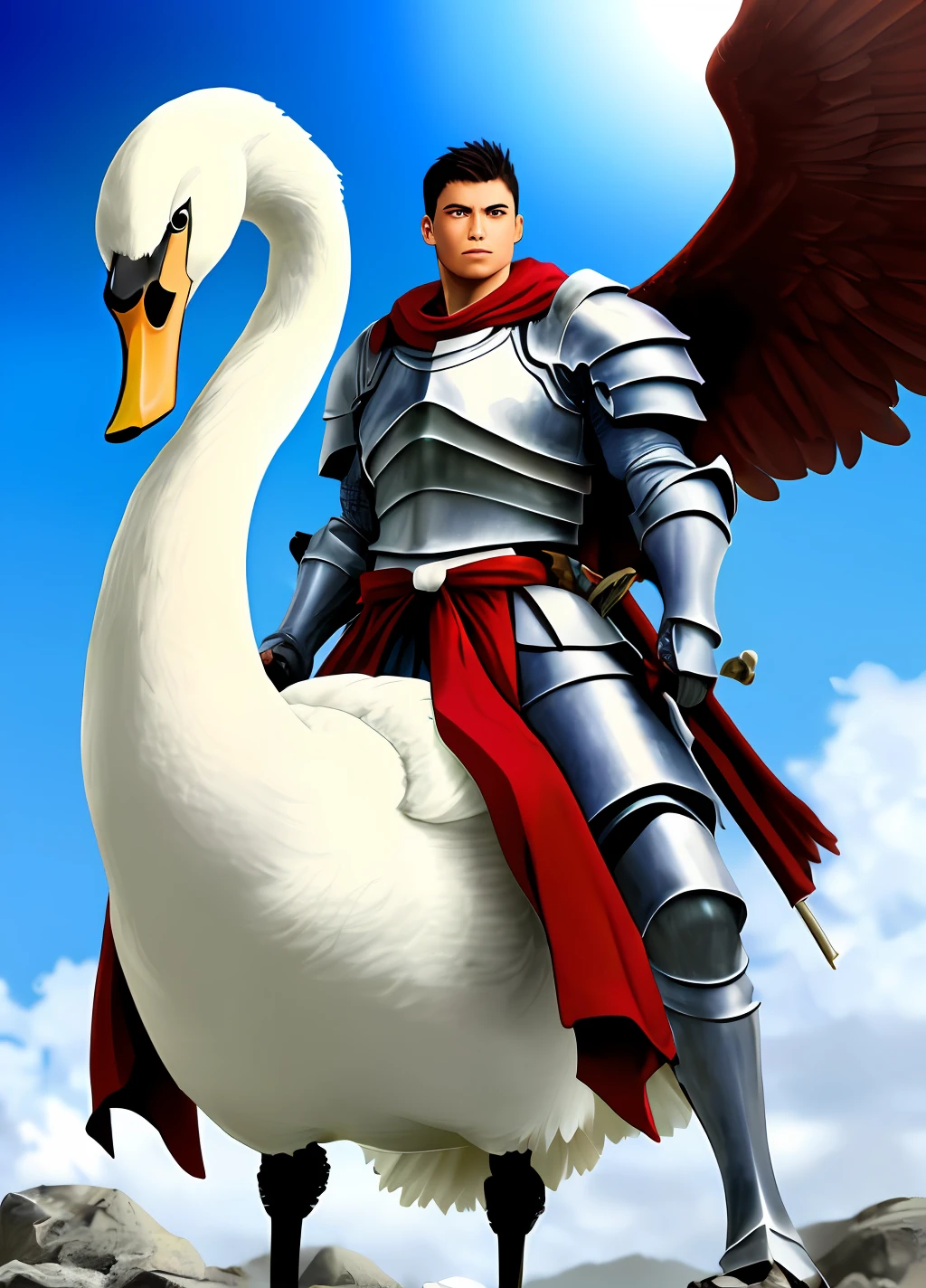 Swan Knight of the Knights of the Zodiac