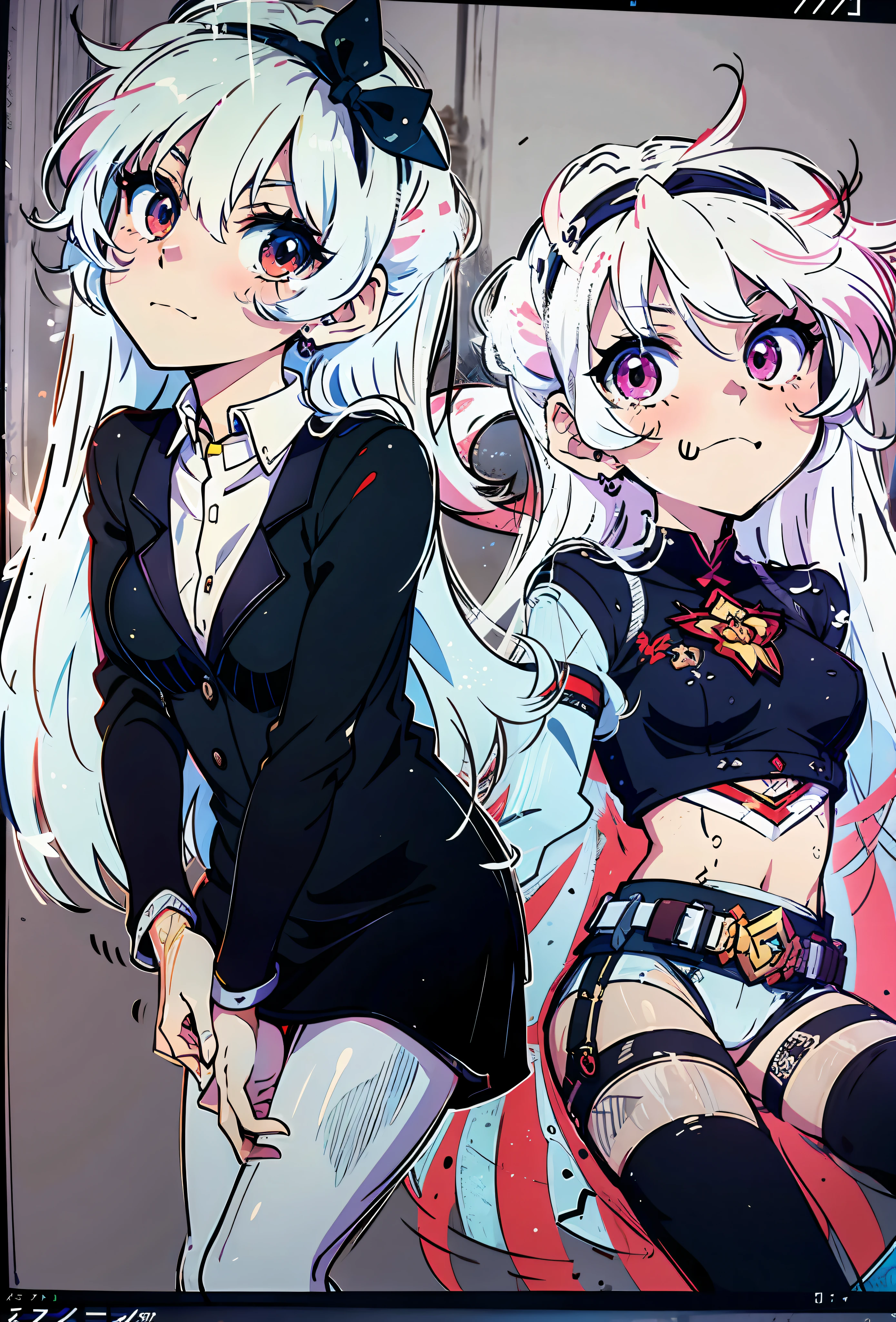 anime girls, anime artstyle, anime styled, anime art, style volumetric lighting, dynamic lighting, reflection, caustics, subsurface scattering, (masterpiece, best quality, ultra-detailed, best shadow), high contrast, (best illumination, an extremely delicate and beautiful), gaming girl, elsword, laby from elsword, laby eternity winner,