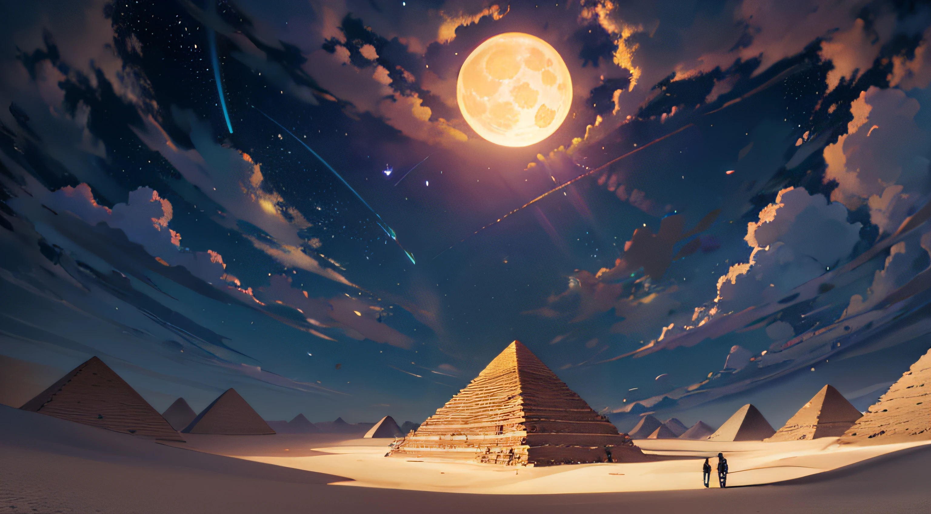 Deserts, pyramids and oases