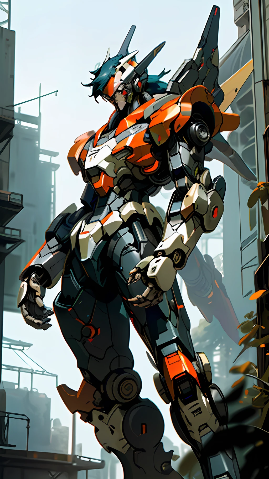 (MASTERPIECE:1.5, HIRES:1.23, Best quality:1.2, EXTREMELY DETAILED:1.5, REALISTIC 3D,) NEON GENESIS GUNDAM, Bokeh, robot character design, artstyle andree wallin, mecha, intricate mecha, sleek mecha, mecha art, cgsociety 9, robot mecha, anime mech, sharp sleek cyborg, Matte mecha, sharp cyborg, Mecha, EXTREMELY DETAILED  INTRICATE MECHA, beautiful, Matte Black Special Effects in Background.