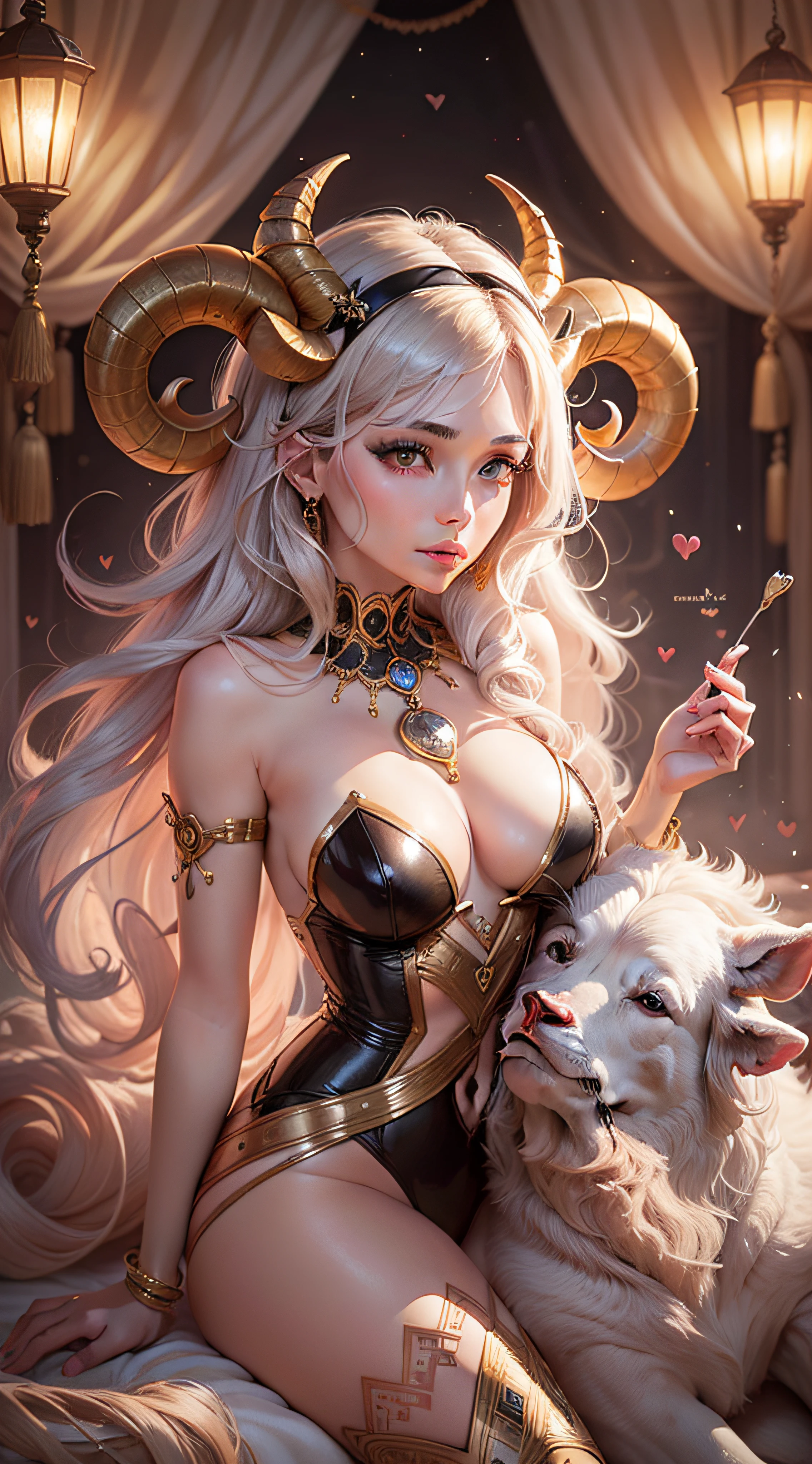 Aries and Taurus, heart, circle, romance, beauty, love