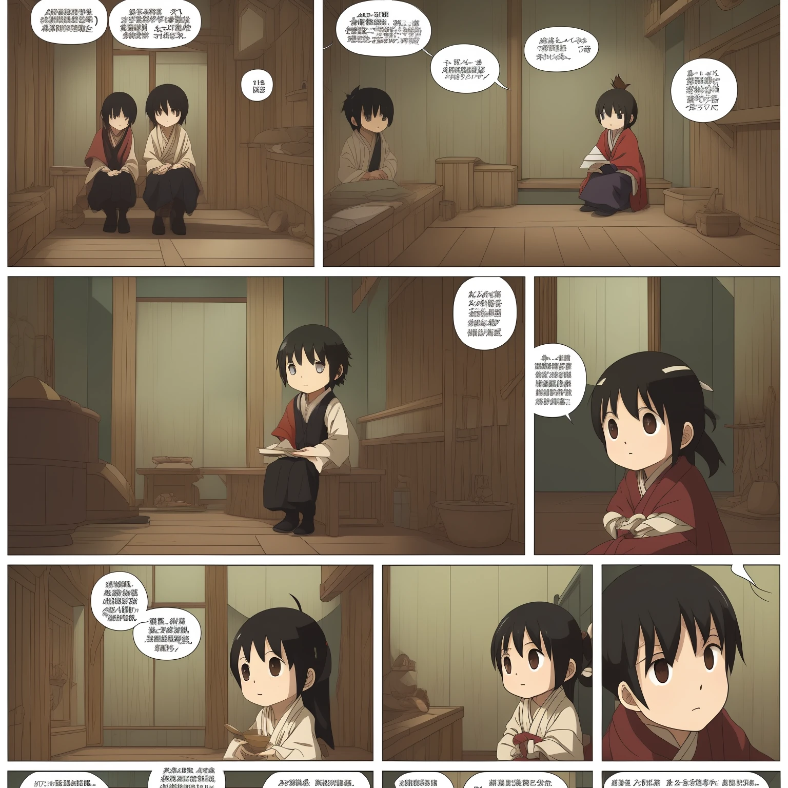 {
"Comic": {
"title": "Spirited Away (千と千尋の神隠し)",
"author": "Hayao Miyazaki",
"publisher": "Studio Ghibli",
"genre": "Fantasy",
"mainCharacters": "Chihiro, Haku, Yubaba",
"plot": "While Chihiro was working frantically in the bathhouse, Haku arrived, covered in scars. Haku told Chihiro vividly how Yubaba and Haku had fought a few hours earlier.",
"visibleElements": {
"icon": "Chihiro's worried expression",
"textUnit": "Word balloon",
"motionLine": "Speed lines indicating Haku's arrival",
"autonomousCharacters": "Chihiro, Haku, Yubaba",
"nonAutonomousObject": "The bathhouse",
"panel": "Square panel",
"border": "Thick border",
"background": "The bathhouse interior",
"textCharacter": "Bold letters for emphasis"
},
"invisibleElements": {
"scene": "Chihiro working in the bathhouse and Haku's arrival",
"invisibleIdeas": "Fear, tension, and surprise",
"comicAsAWhole": "A tense moment in Chihiro's journey in the supernatural world",
"gutter": "Small gutter",
"closure": "Haku's revelation about his fight with Yubaba",
"panelToPanelTransition": "Action-to-action"
}
}
}