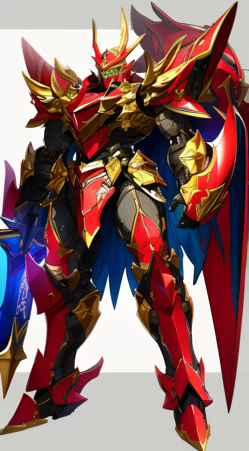 ((masterpiece)),(FRS), a (((mecha))) with Armed and rectangular design, glowing eyes, full body, highly detailed,(heroic parts:1.5),(highly detailed full armor:1.2),
