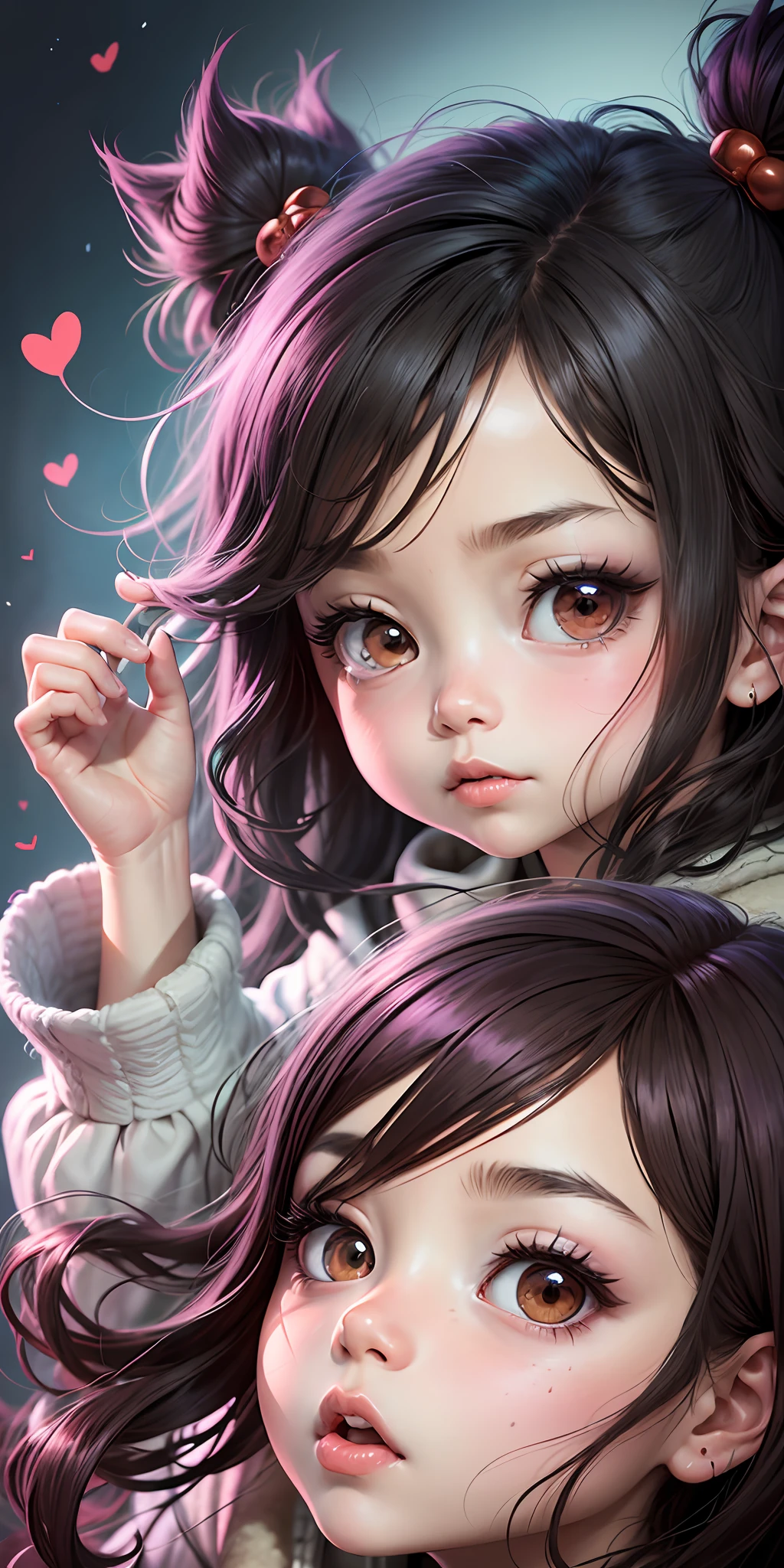 chibi kid nezuko from demon slayer --auto --s2