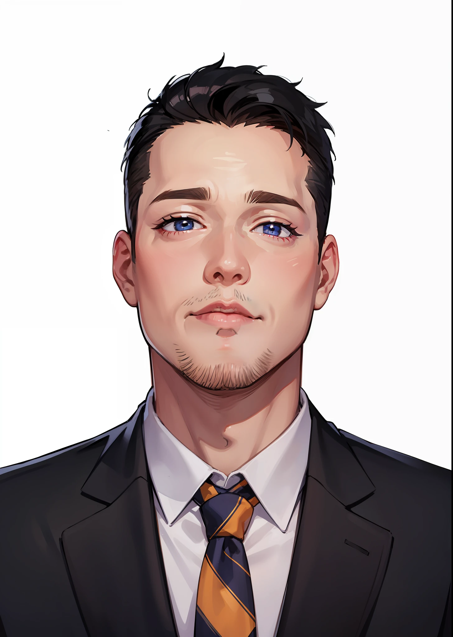 High quality, 8k, news presenter, male, chubby, cute, cute