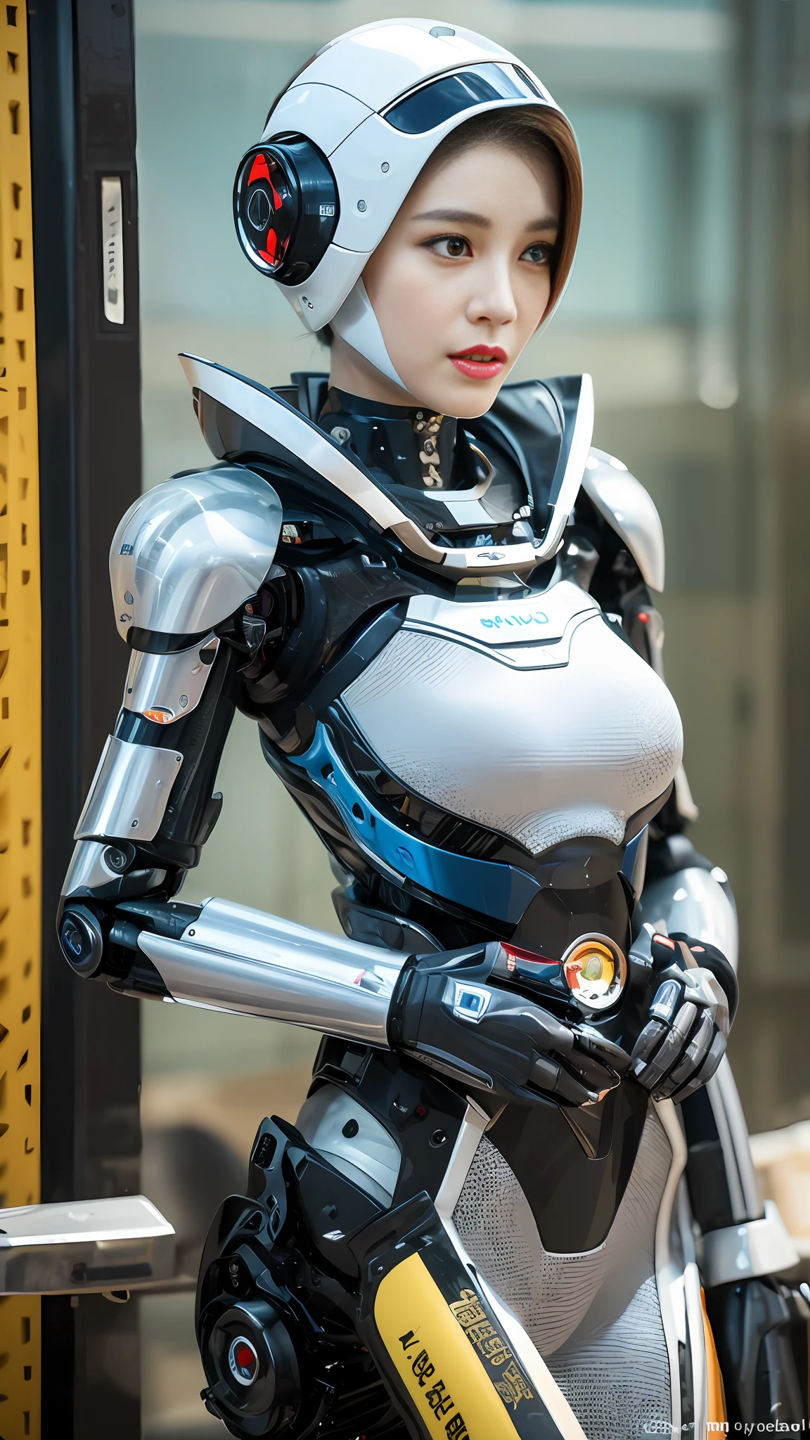 High quality, masterpiece, ultra-high resolution, (realistic: 1.4), female robots and mechanical devices are common elements in the high-tech world of cyberpunk. Here is a writing tip on this topic:
1. Background setting:
Build a cyberpunk world with highly developed technology in the future. Describe a cityscape full of high-rise buildings, busy streets, and cool tech devices. In this world, female robots and mechanical devices are ubiquitous in all fields, from labor to recreational presence.
2. Appearance and function of female robots:
Describe the physical features of a female robot, which can be a crystal clear metal shell or a synthetic material that mimics the skin color of a human body. Emphasize their high-tech characteristics, such as their ability to think, learn and express their emotions on their own.
3. Application of mechanical devices:
Depict various application scenarios of mechanical devices. They can be personal care assistants with massage, bathing and beauty functions; It can also be a domestic helper, taking on the role of housework or caring for the elderly and children; It can even be a weapon of war, with high mobility and powerful firepower.
4. Human-machine relationship:
Depicting the relationship between female robots and humans. Describe how people communicate, collaborate, or dispute with them. Some see them as partners and friends, while others see them as tools or slaves.
5. Ethical and moral dilemmas:
Explores the ethical and moral issues raised by female robots and mechanical devices. For example, can people truly accept their existence as emotional experiencers? Should they have autonomy and rights?
6. Turning Events:
To introduce a turning point, for example, the discovery that female robots are no longer limited to human instructions and begin to exhibit autonomous consciousness and even rebellion. This event will spark a debate and conflict about robot rights and the coexistence of humans and machines.
With these tips, yo