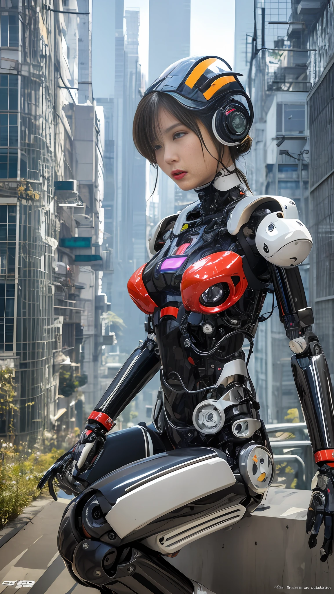 High quality, masterpiece, ultra-high resolution, (realistic: 1.4), female robots and mechanical devices are common elements in the high-tech world of cyberpunk. Here is a writing tip on this topic:
1. Background setting:
Build a cyberpunk world with highly developed technology in the future. Describe a cityscape full of high-rise buildings, busy streets, and cool tech devices. In this world, female robots and mechanical devices are ubiquitous in all fields, from labor to recreational presence.
2. Appearance and function of female robots:
Describe the physical features of a female robot, which can be a crystal clear metal shell or a synthetic material that mimics the skin color of a human body. Emphasize their high-tech characteristics, such as their ability to think, learn and express their emotions on their own.
3. Application of mechanical devices:
Depict various application scenarios of mechanical devices. They can be personal care assistants with massage, bathing and beauty functions; It can also be a domestic helper, taking on the role of housework or caring for the elderly and children; It can even be a weapon of war, with high mobility and powerful firepower.
4. Human-machine relationship:
Depicting the relationship between female robots and humans. Describe how people communicate, collaborate, or dispute with them. Some see them as partners and friends, while others see them as tools or slaves.
5. Ethical and moral dilemmas:
Explores the ethical and moral issues raised by female robots and mechanical devices. For example, can people truly accept their existence as emotional experiencers? Should they have autonomy and rights?
6. Turning Events:
To introduce a turning point, for example, the discovery that female robots are no longer limited to human instructions and begin to exhibit autonomous consciousness and even rebellion. This event will spark a debate and conflict about robot rights and the coexistence of humans and machines.
With these tips, yo