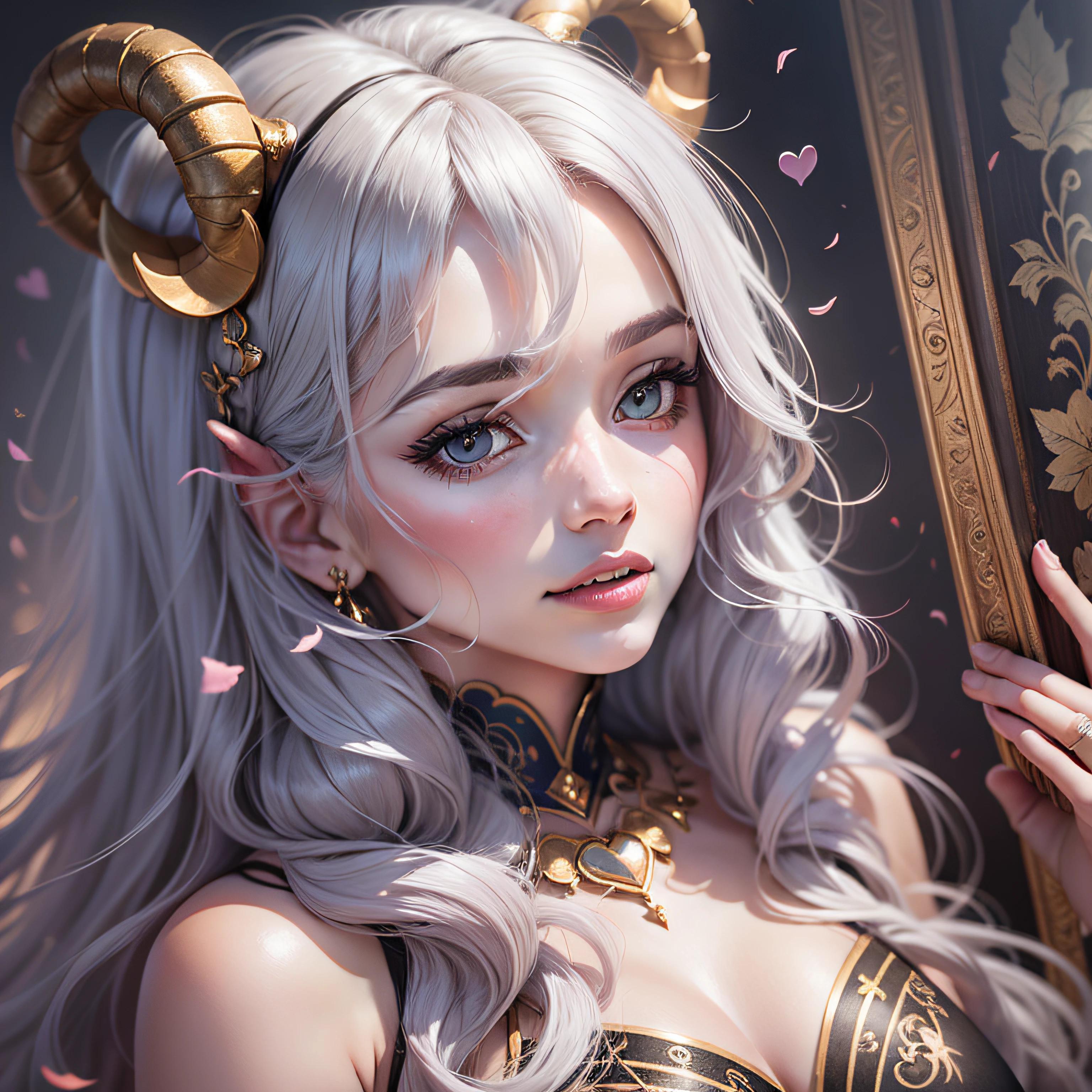 Aries and Taurus, heart, circle, romance, beauty, love
