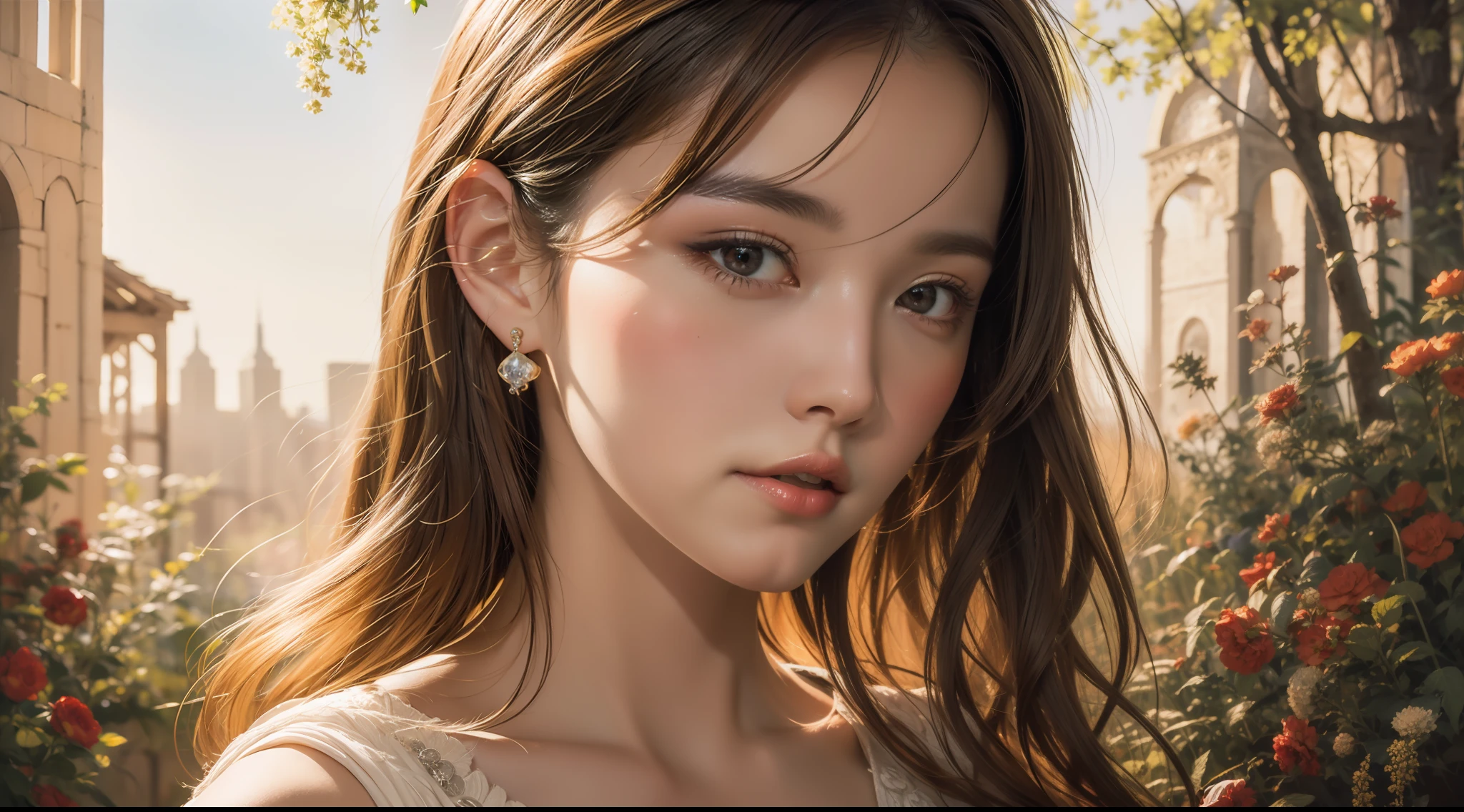 masterpiece, best quality, an extremely delicate and beautiful girl,an extremely delicate and beautiful, world masterpiece theater, ultra-detailed, highly detailed, best quality, blonde hair, highres, extremely detailed,1girl, best quality, illustration, looking at viewer, impasto, canvas, oil painting, realistic, realist ,real,