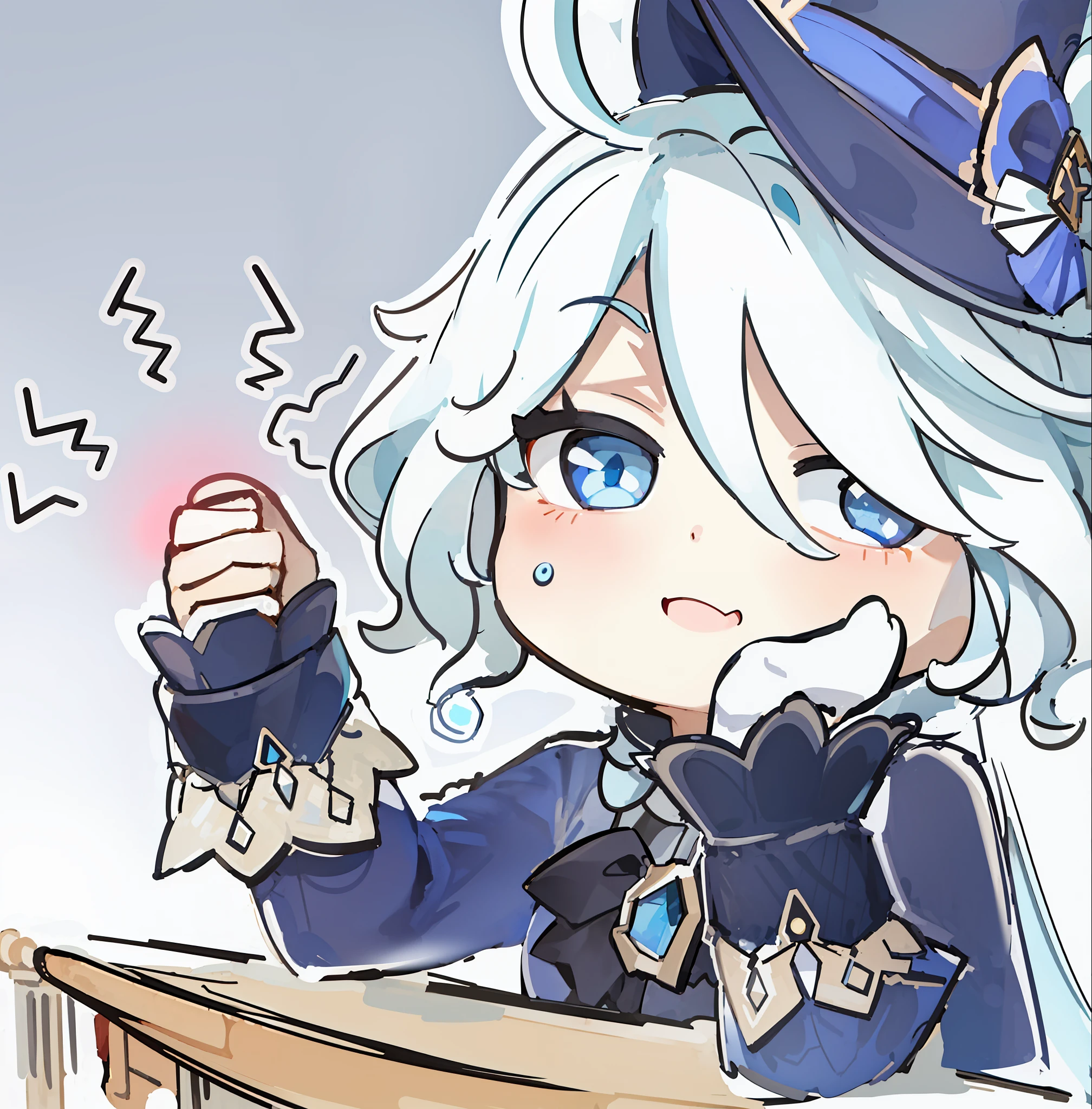 masterpiece, best quality, chibi, 1girl, solo