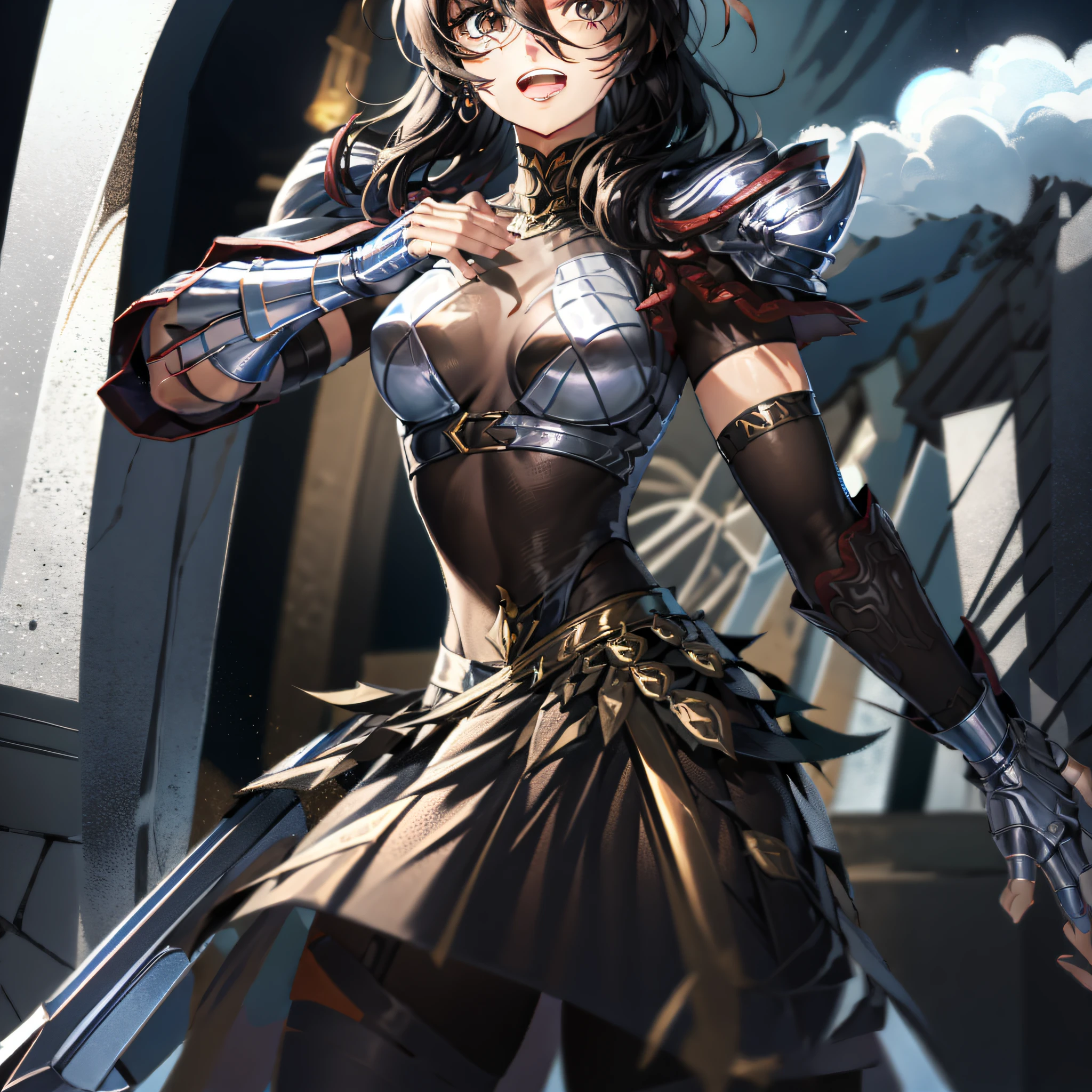 Warrior with sword